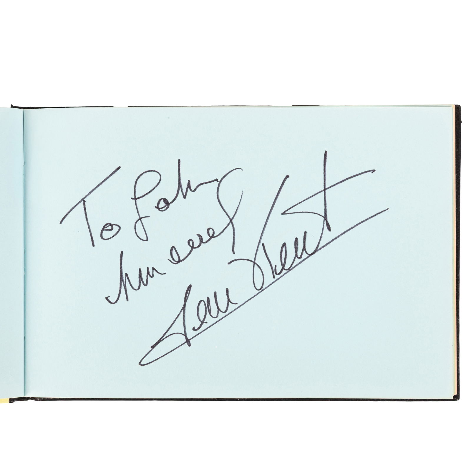 Autograph Albums.- Tv & Entertainers Tv Celebrities and actors, 1980s-1990s (1 of 6)
