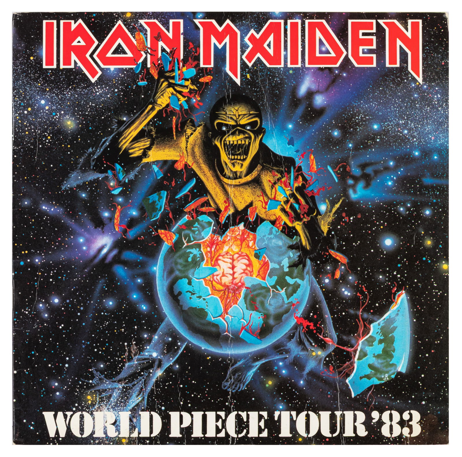 Iron Maiden Signed souvenir programme - 2