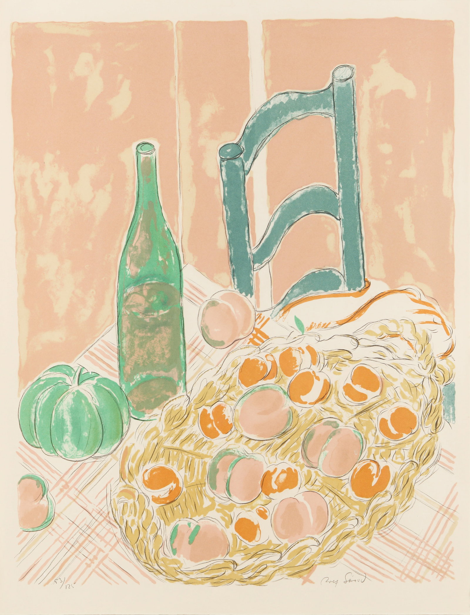 § Rolf Gerard (German, 1909-2011) Untitled (Fruit Basket) - 2