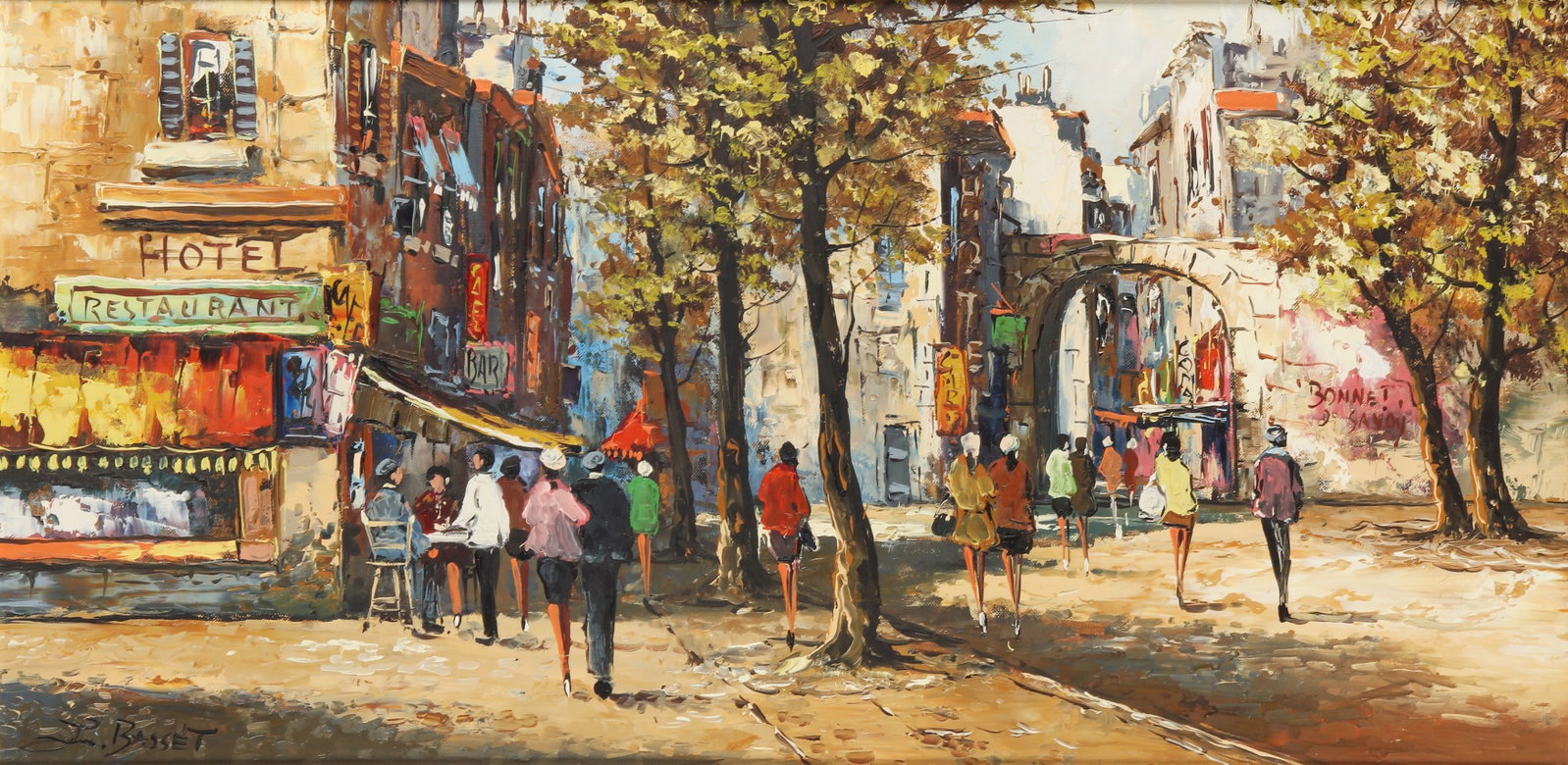 § Louis Basset (French, b.1948) Paris - 11