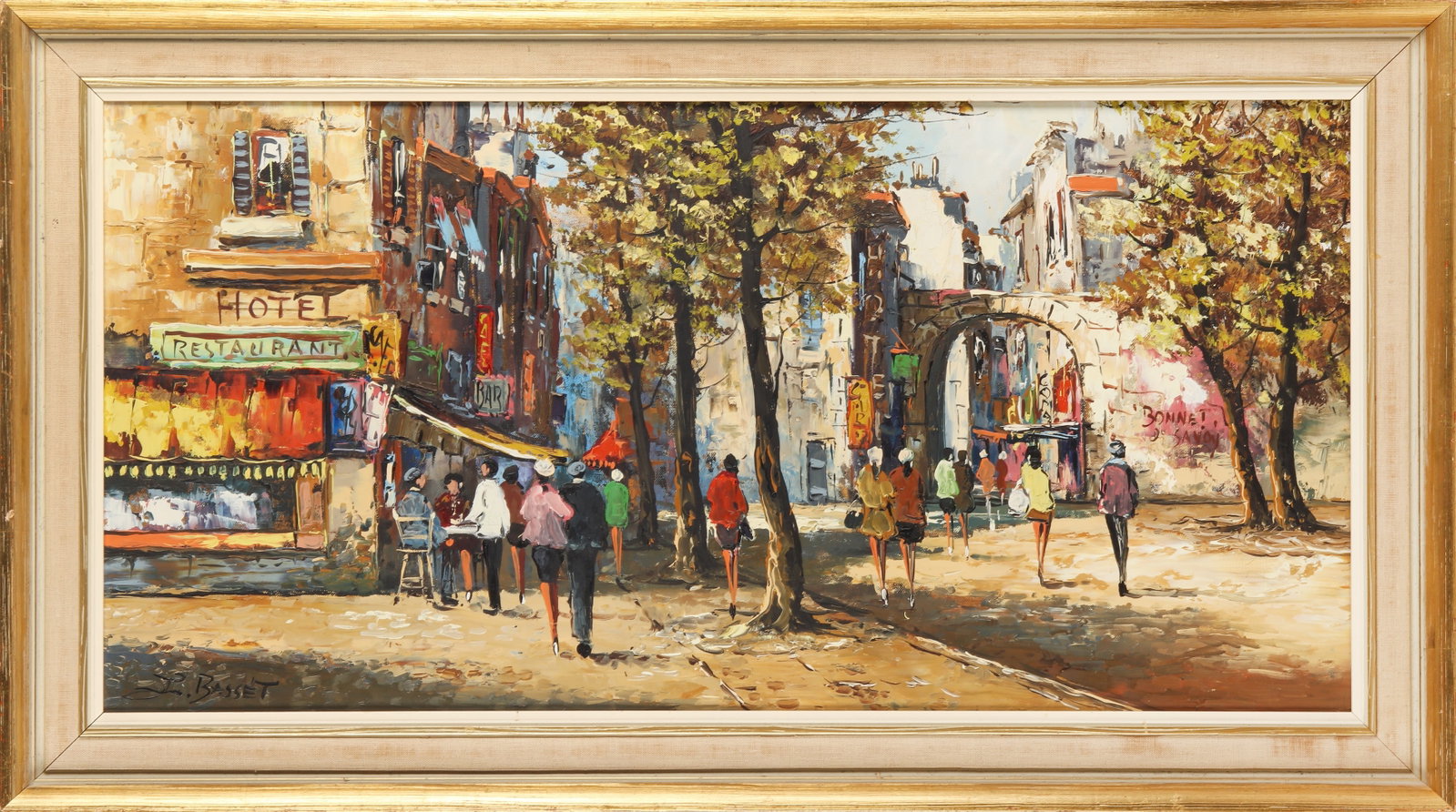 § Louis Basset (French, b.1948) Paris - 12
