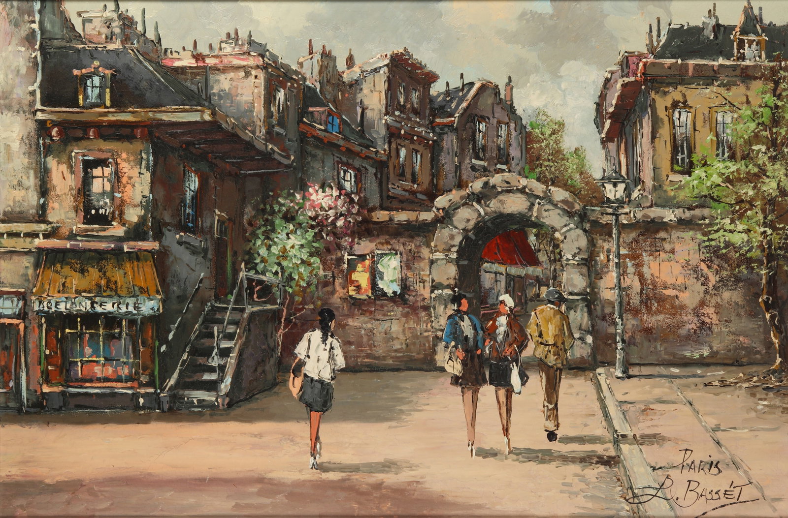 § Louis Basset (French, b.1948) Paris - 14
