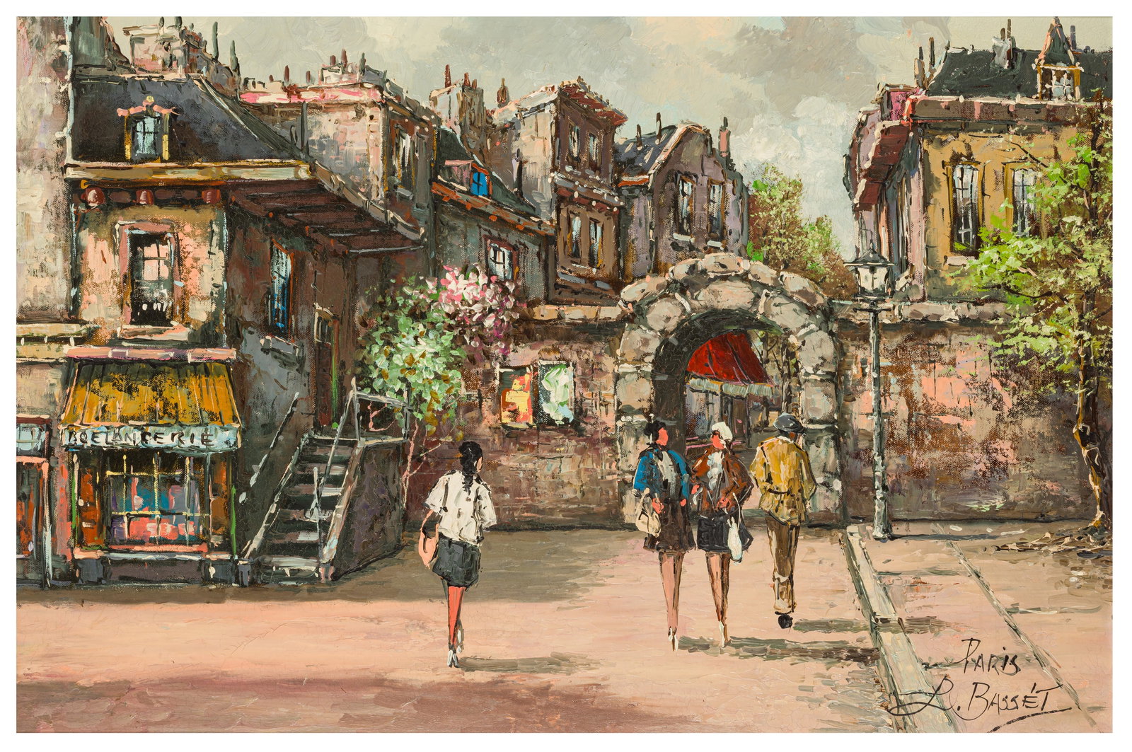 § Louis Basset (French, b.1948) Paris - 2