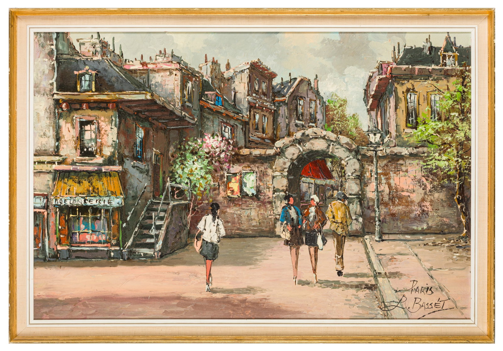 § Louis Basset (French, b.1948) Paris - 3