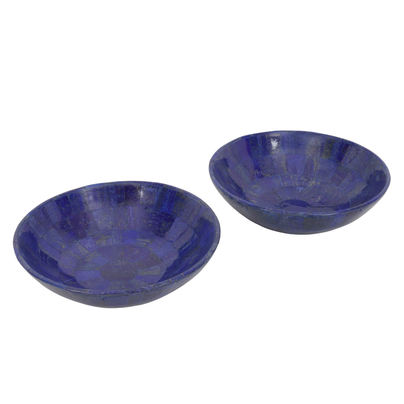 A set of two Lapis Lazuli bowls (1 of 3)