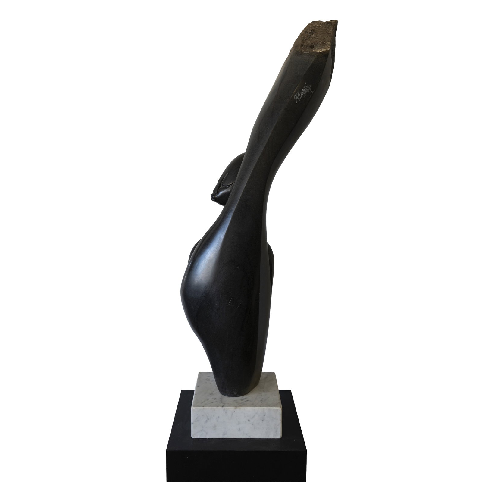 Nesbert Mukomberanwa (Zimbabwean b.1969) 'Dreaming' Shona Sculpture - 2