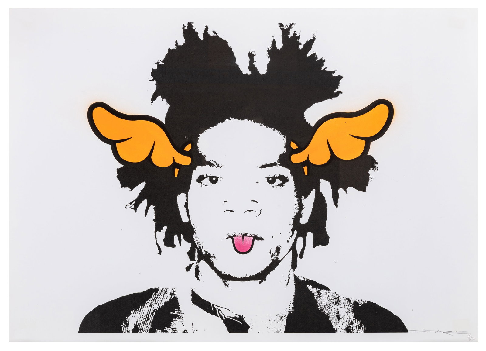 § D*Face (British, b.1978) Saddo-Basquiat - 2