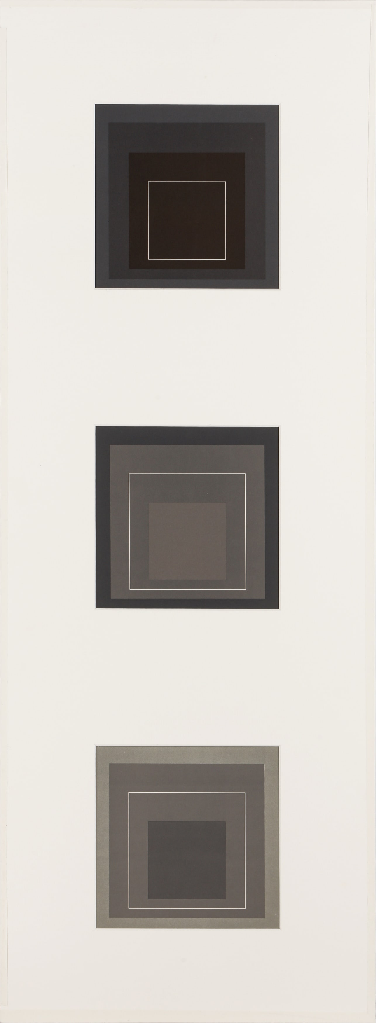 § After Josef Albers (German, 1888-1976) White Line Squares (1 of 1)
