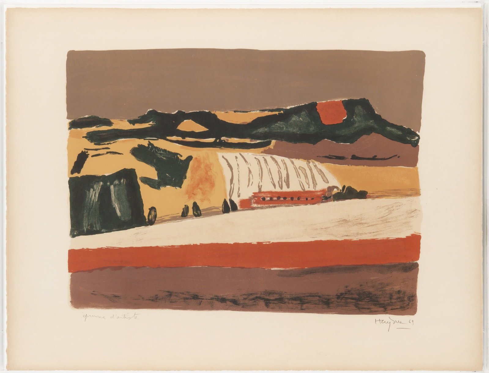 § Henri Hayden (Polish, 1883-1970) Courtablom - 2