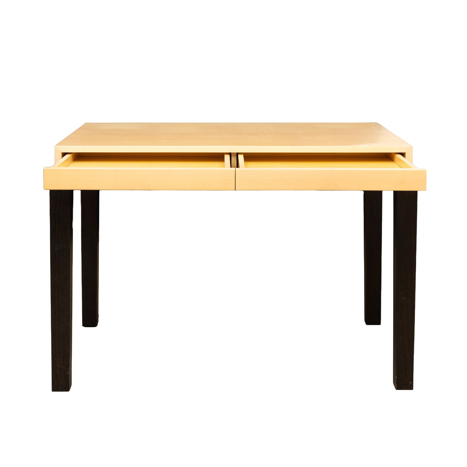 Christian Liaigre (French 1943-2020) Two drawer desk - 3