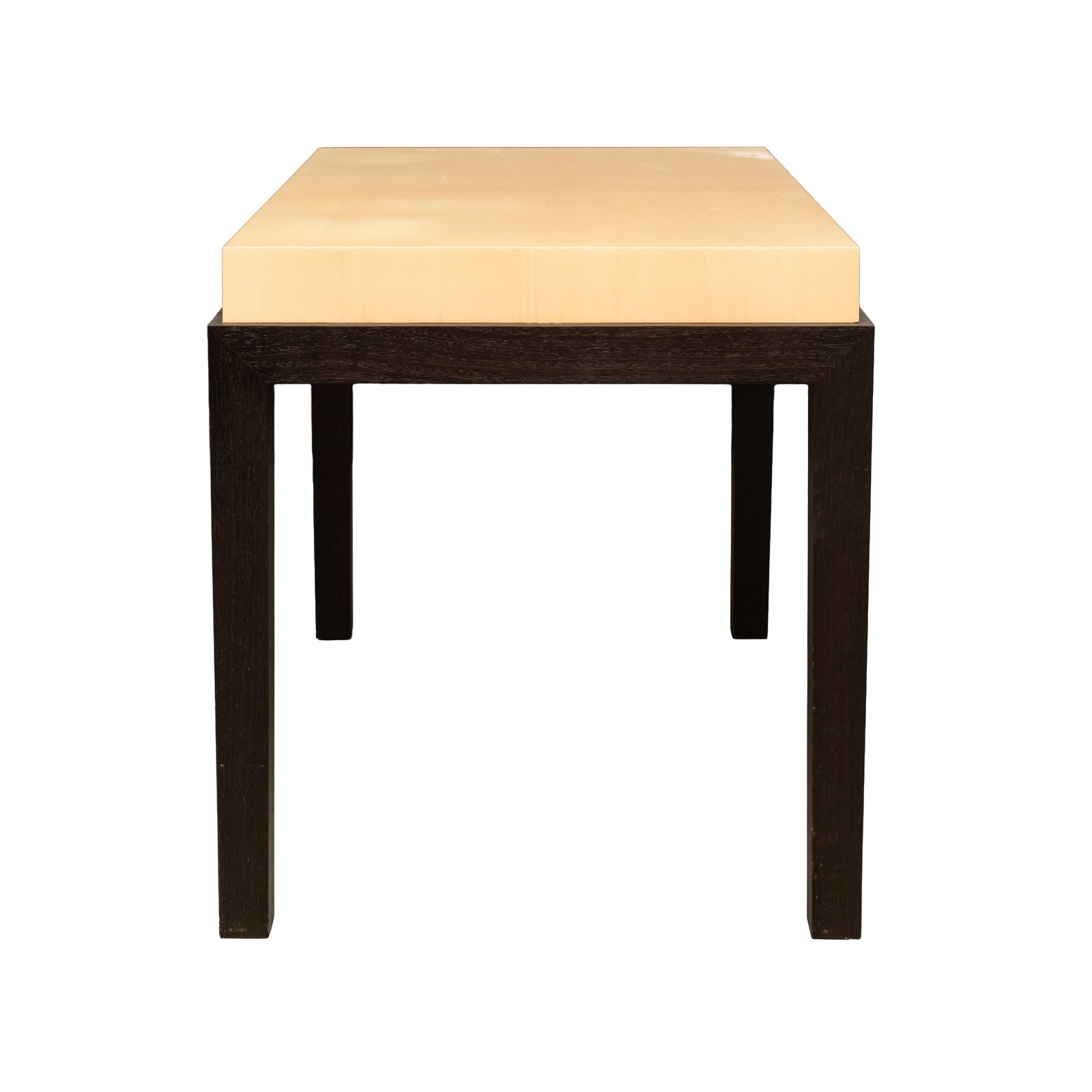 Christian Liaigre (French 1943-2020) Two drawer desk - 4