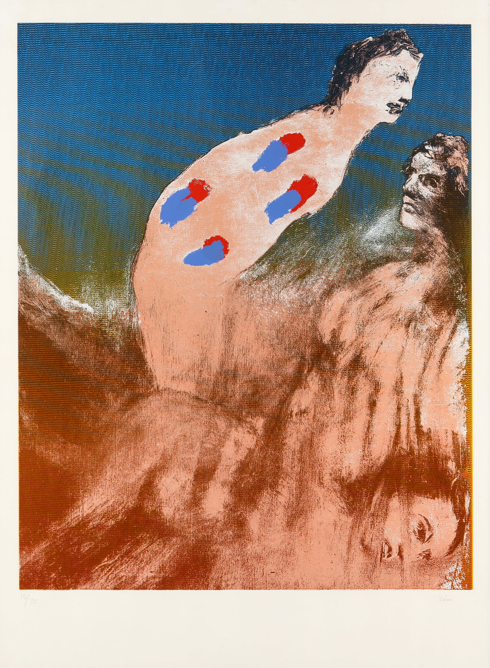 § Sir Sidney Nolan C.B.E. R.A. (Australian, 1917-1992) Inferno II - 2