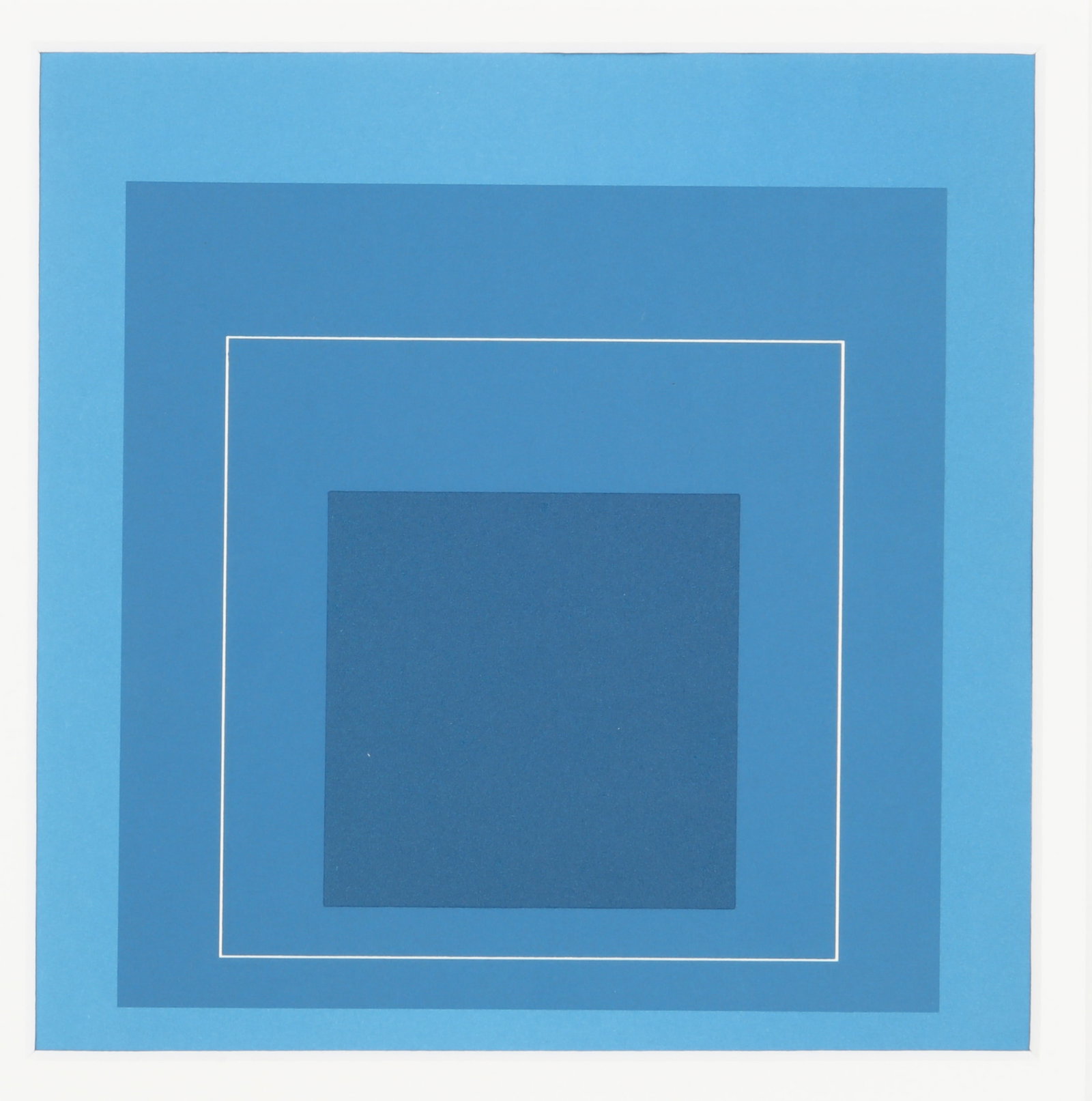 § After Josef Albers (German, 1888-1976) White Line Squares - 2
