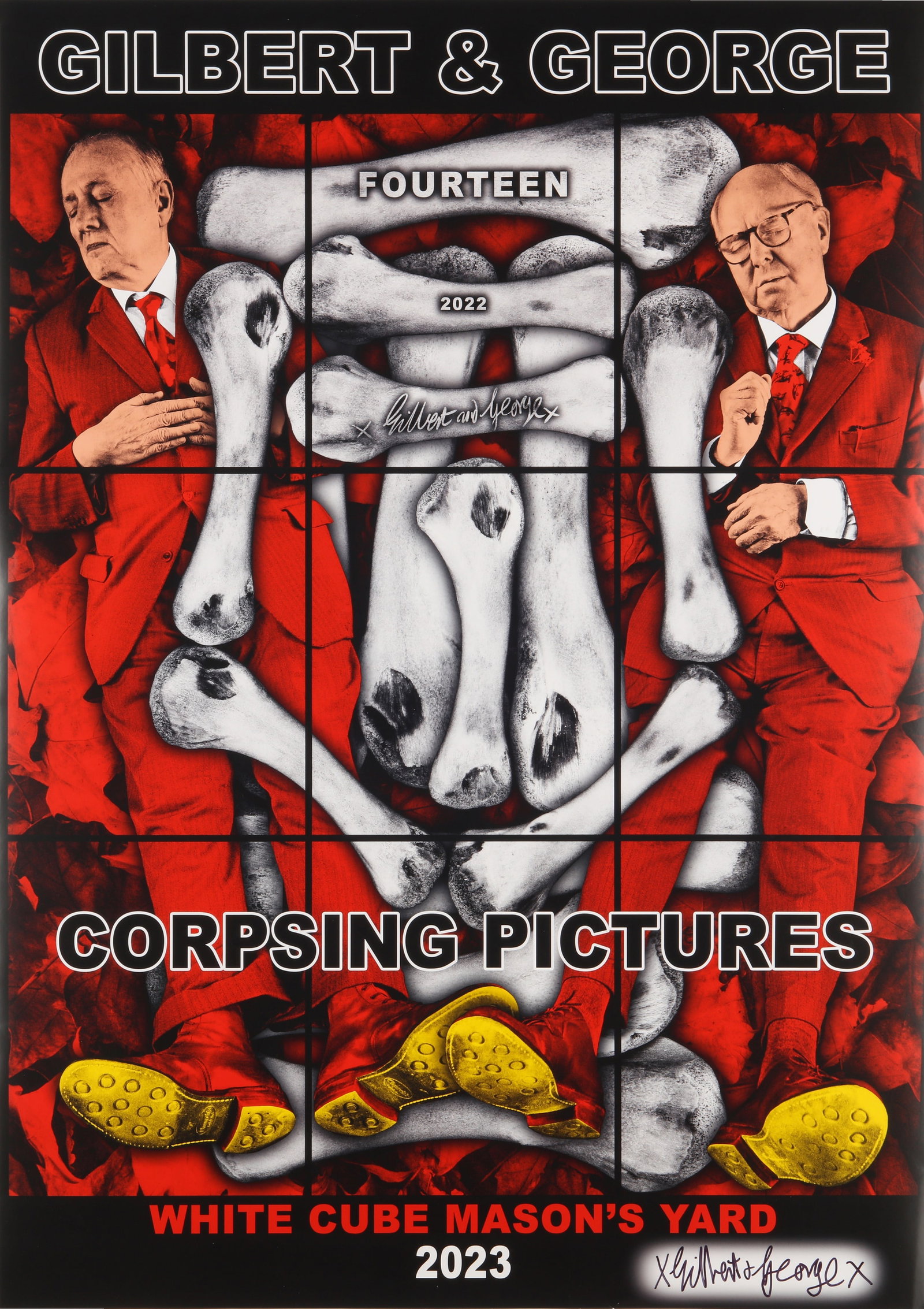 § Gilbert & George (British b.1943 & b.1942) Corpsing Pictures - 3