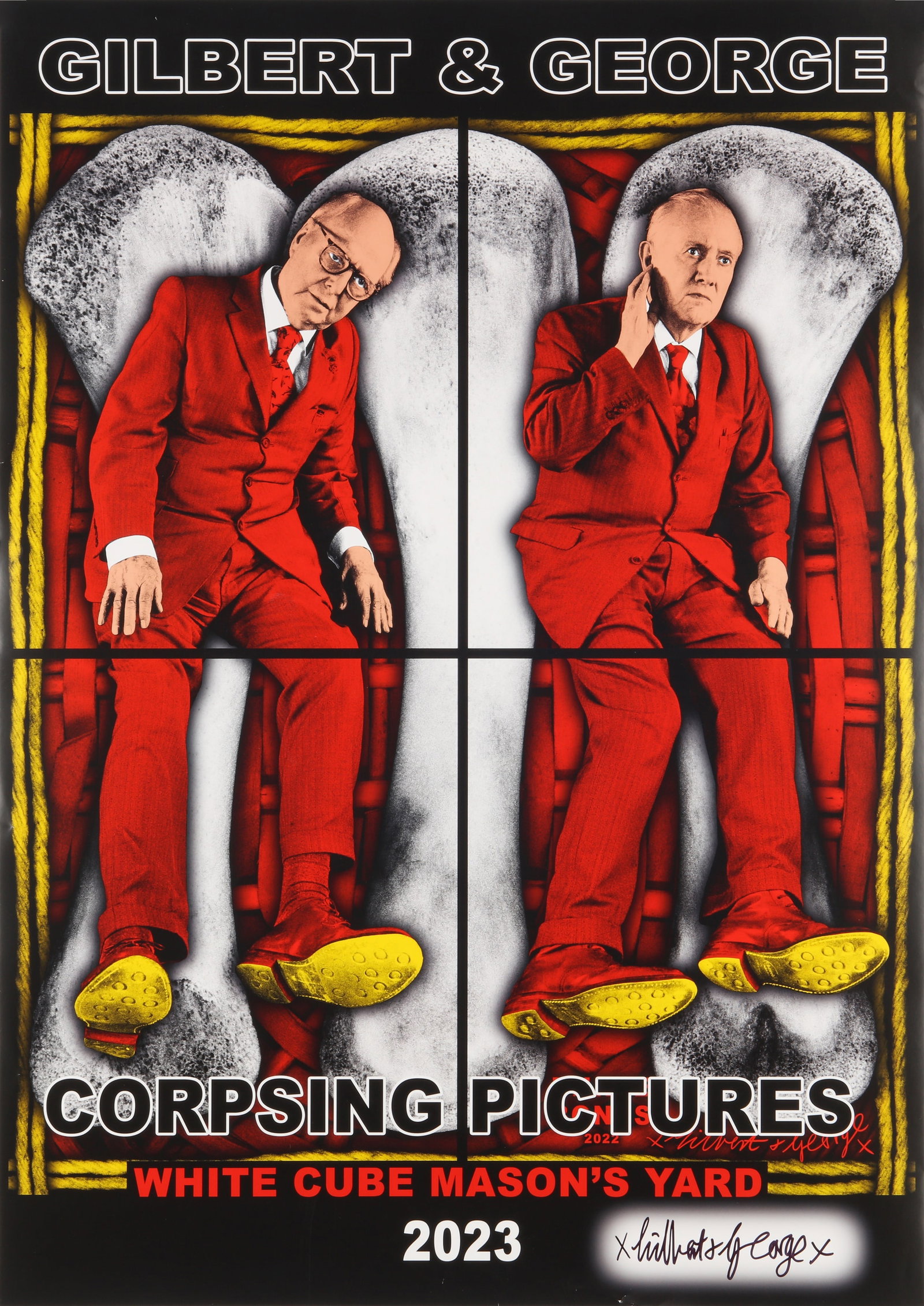 § Gilbert & George (British b.1943 & b.1942) Corpsing Pictures - 4
