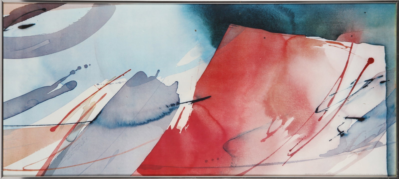 After Peter Kitchell (American, b.1950) Watercolours (poster) - 3