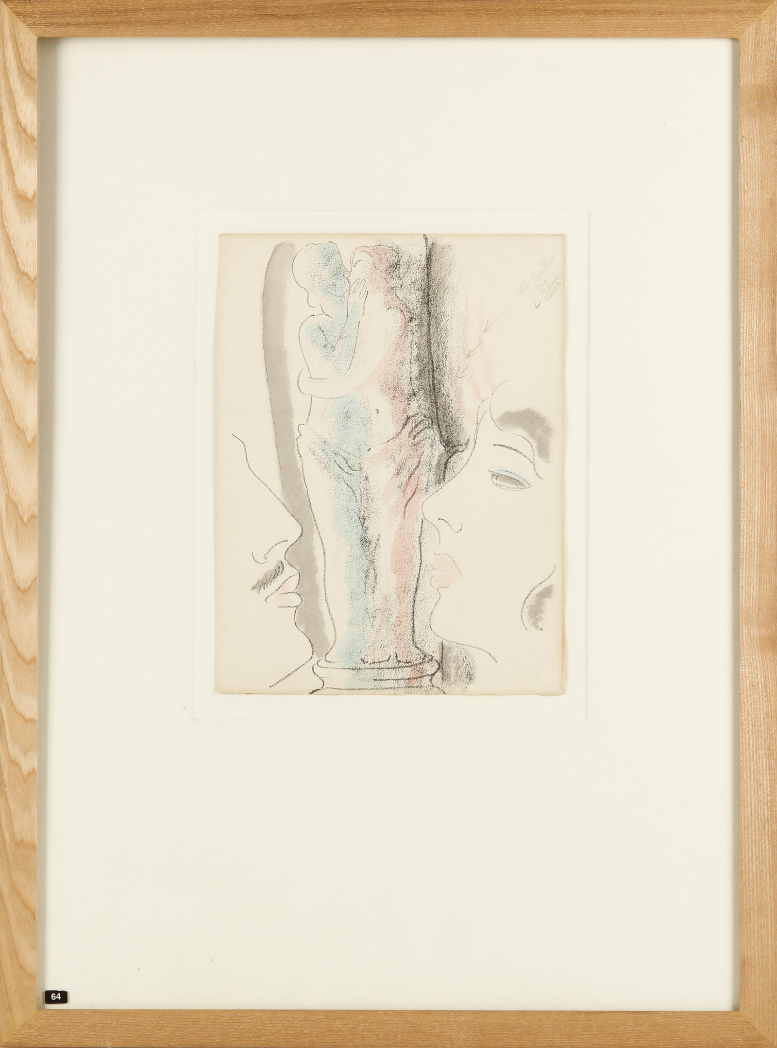 § Edward McKnight Kauffer (American, 1890-1954) Study for Arnold Bennett's Venus Rising from th - 3
