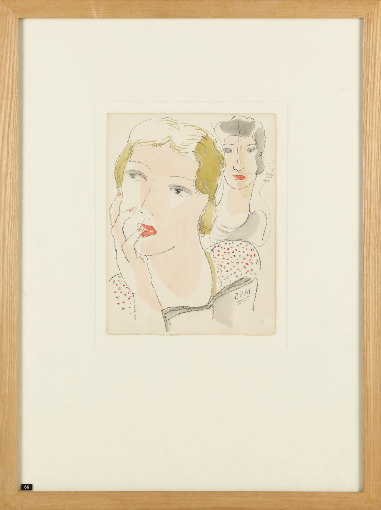 § Edward McKnight Kauffer (American, 1890-1954) Study for Arnold Bennett's Venus Rising from th - 5
