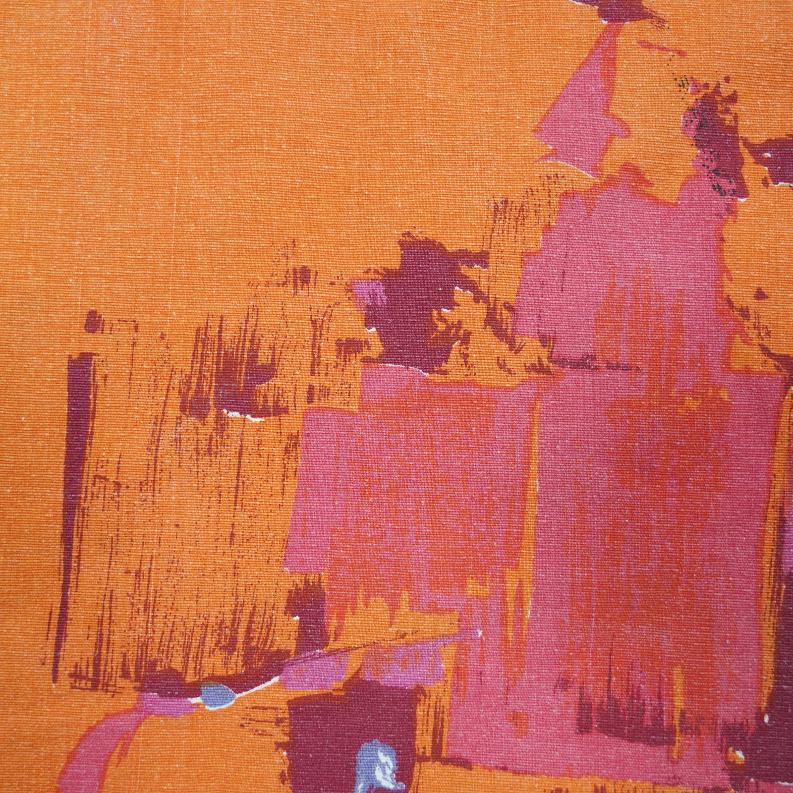 Donald Hamilton Fraser (British, 1929-2009) for David Whitehead Length of 'Cyclades' fabric - 4