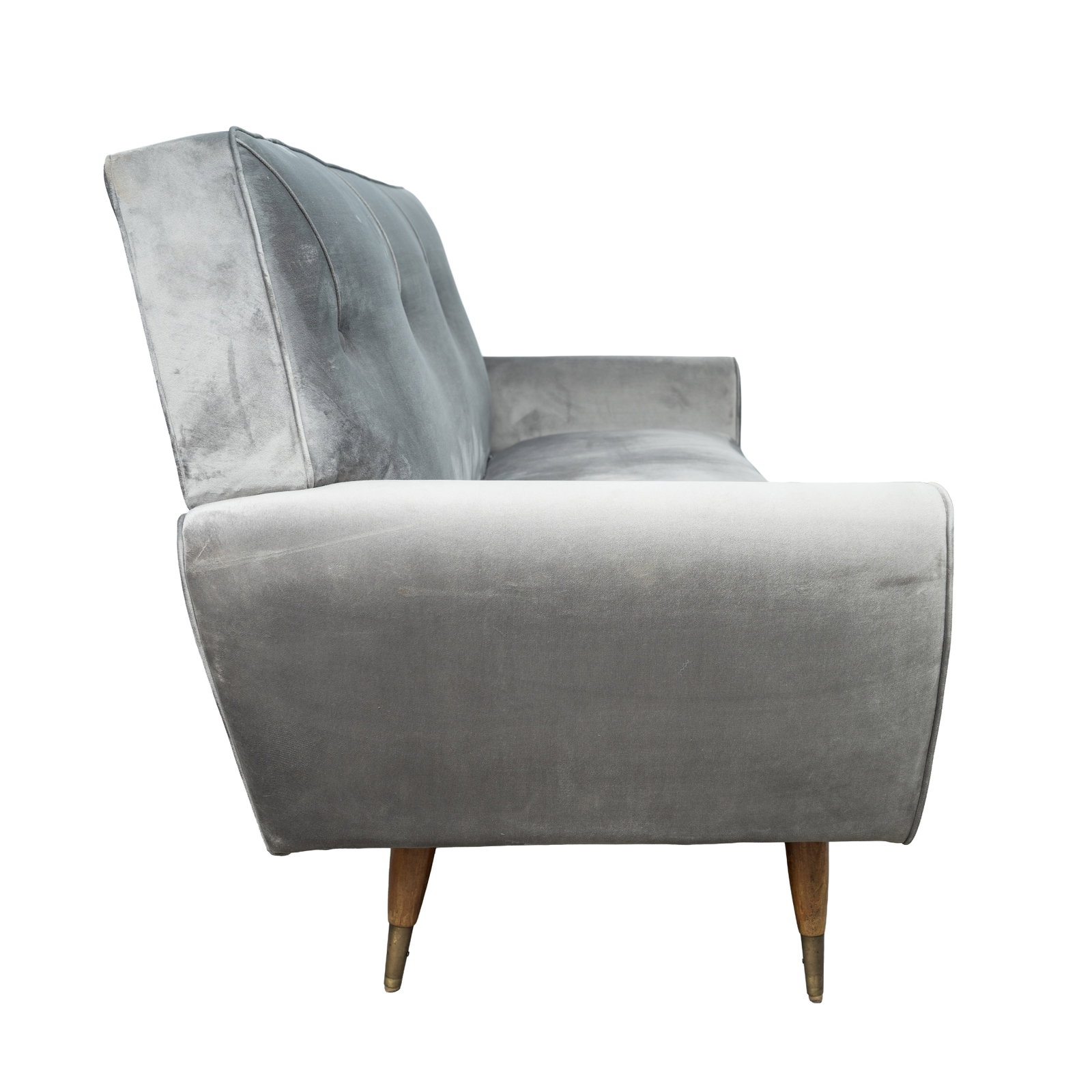 Attributed to Aldo Morbelli for I.S.A, Bergamo, Italy Sofa - 3