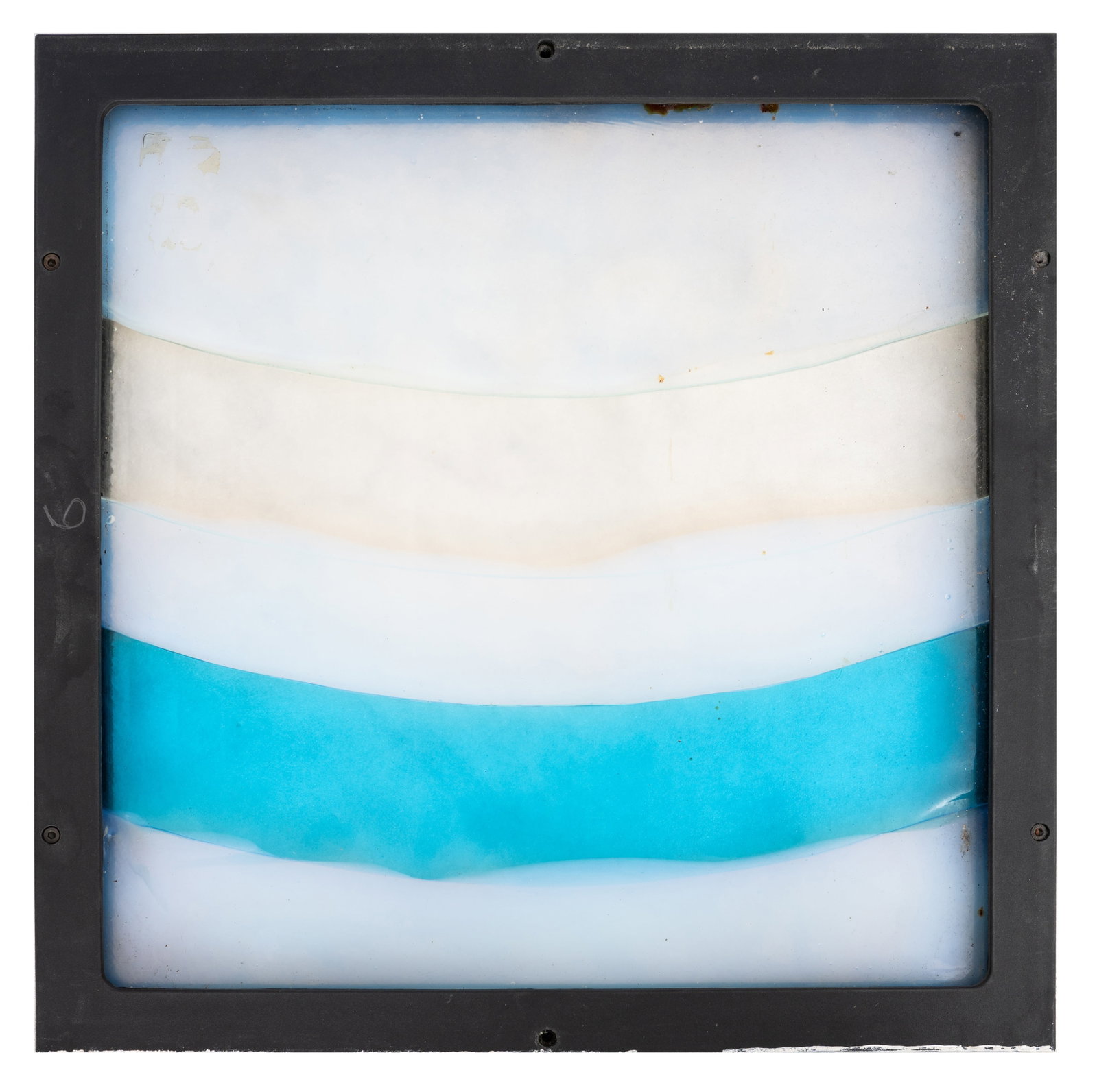 Leucos, Murano, Italy Collection of nine framed glass panels - 3