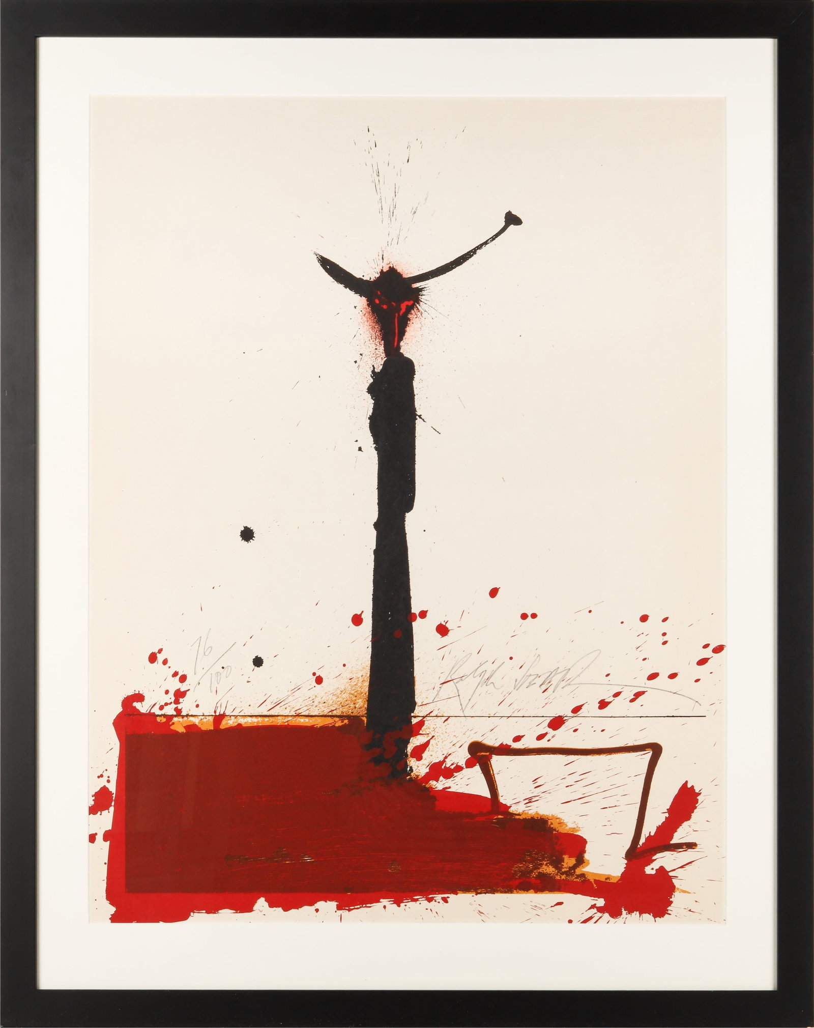 § Ralph Steadman (British, 1936) Plague Demon (1 of 2)