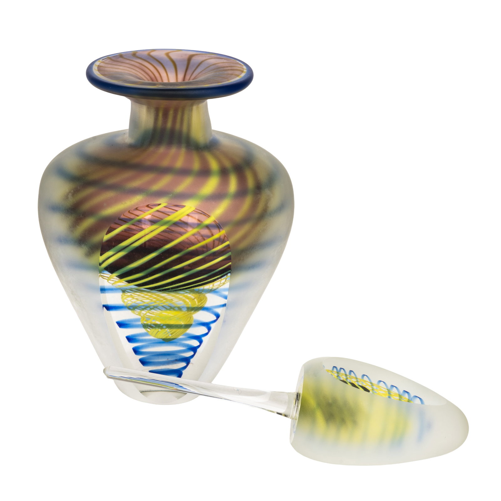 In the Manner of James Clarke (British, b.1935) Decorative Scent Bottle - 2