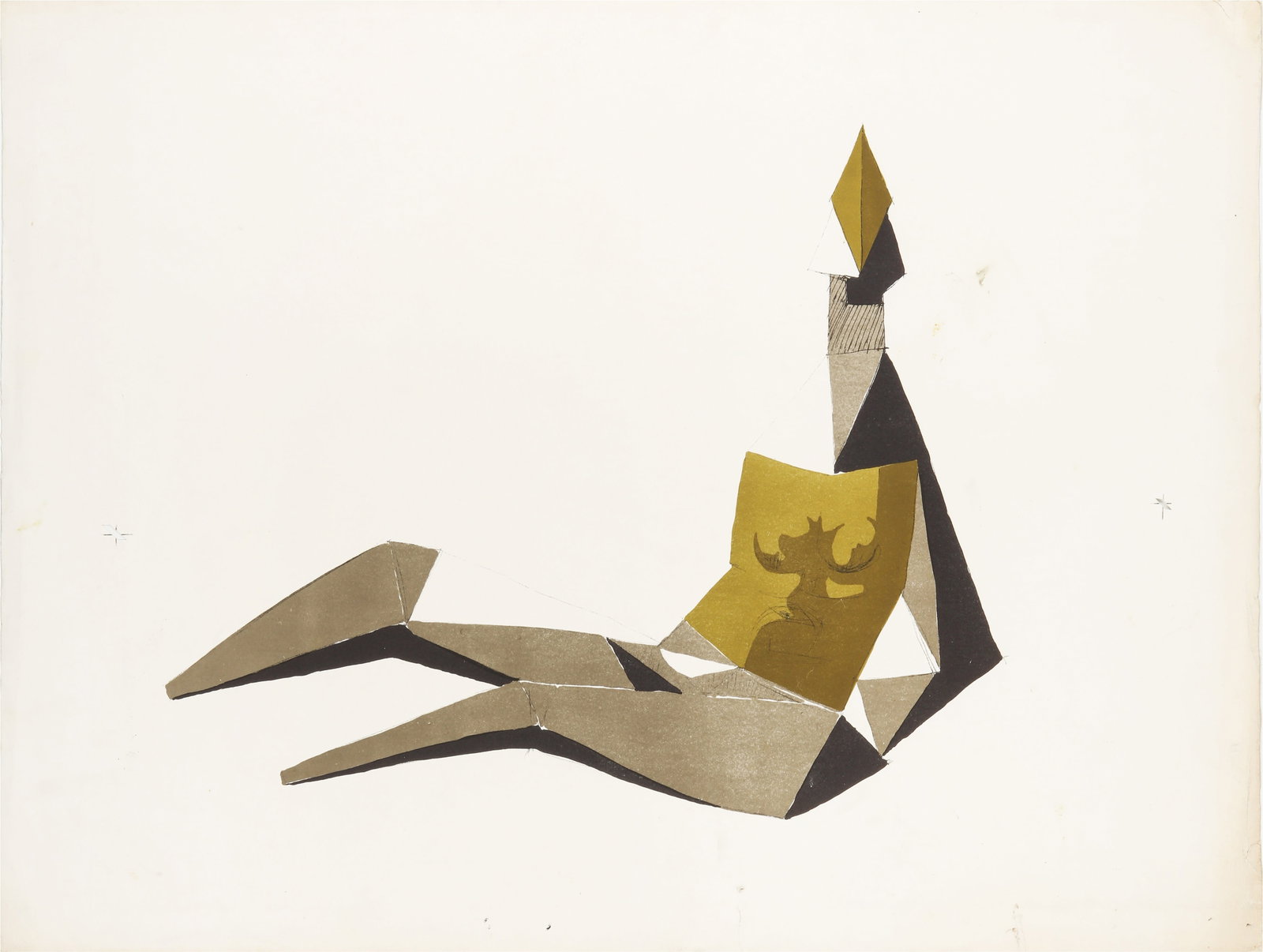 § Lynn Chadwick (British, 1914-2003) Seated Figure and Standing Figure - 3