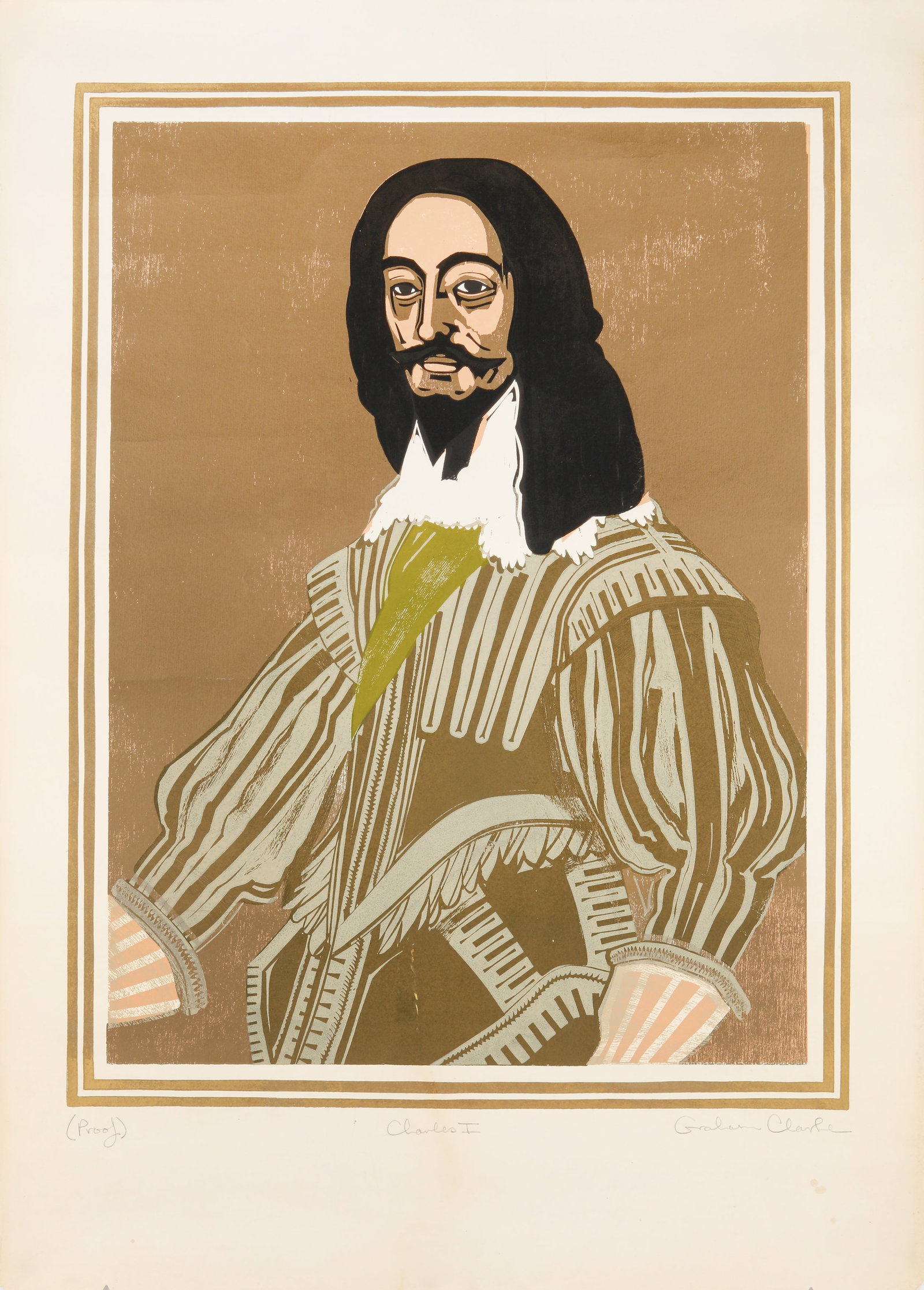 § Graham Clarke (British, b.1941) Charles I (1 of 1)