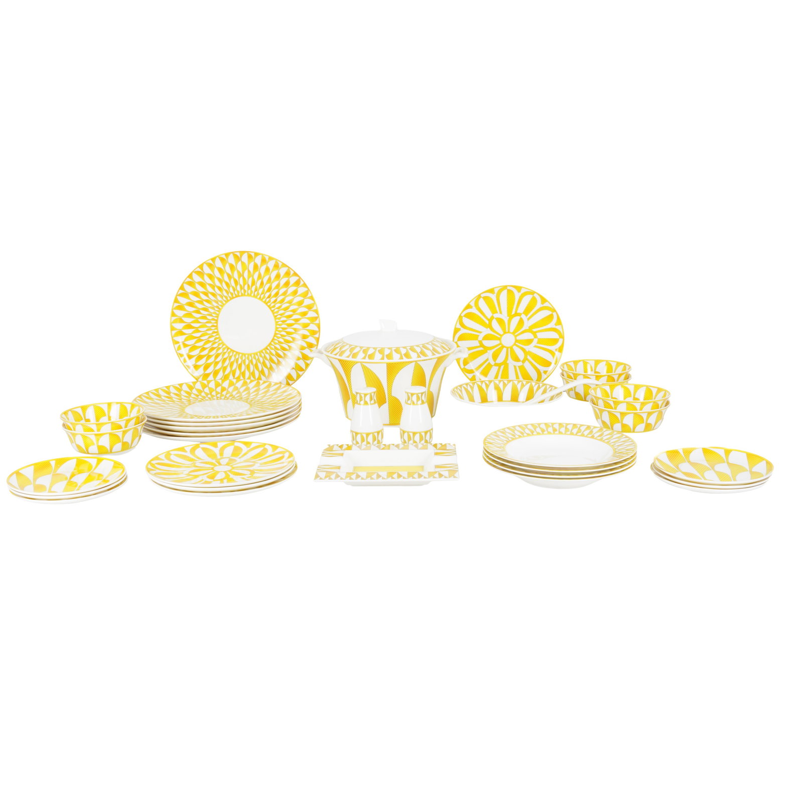 Arielle de Brichambaut for Hermes, France 'Soleil d'Hermes' dinner service - 2