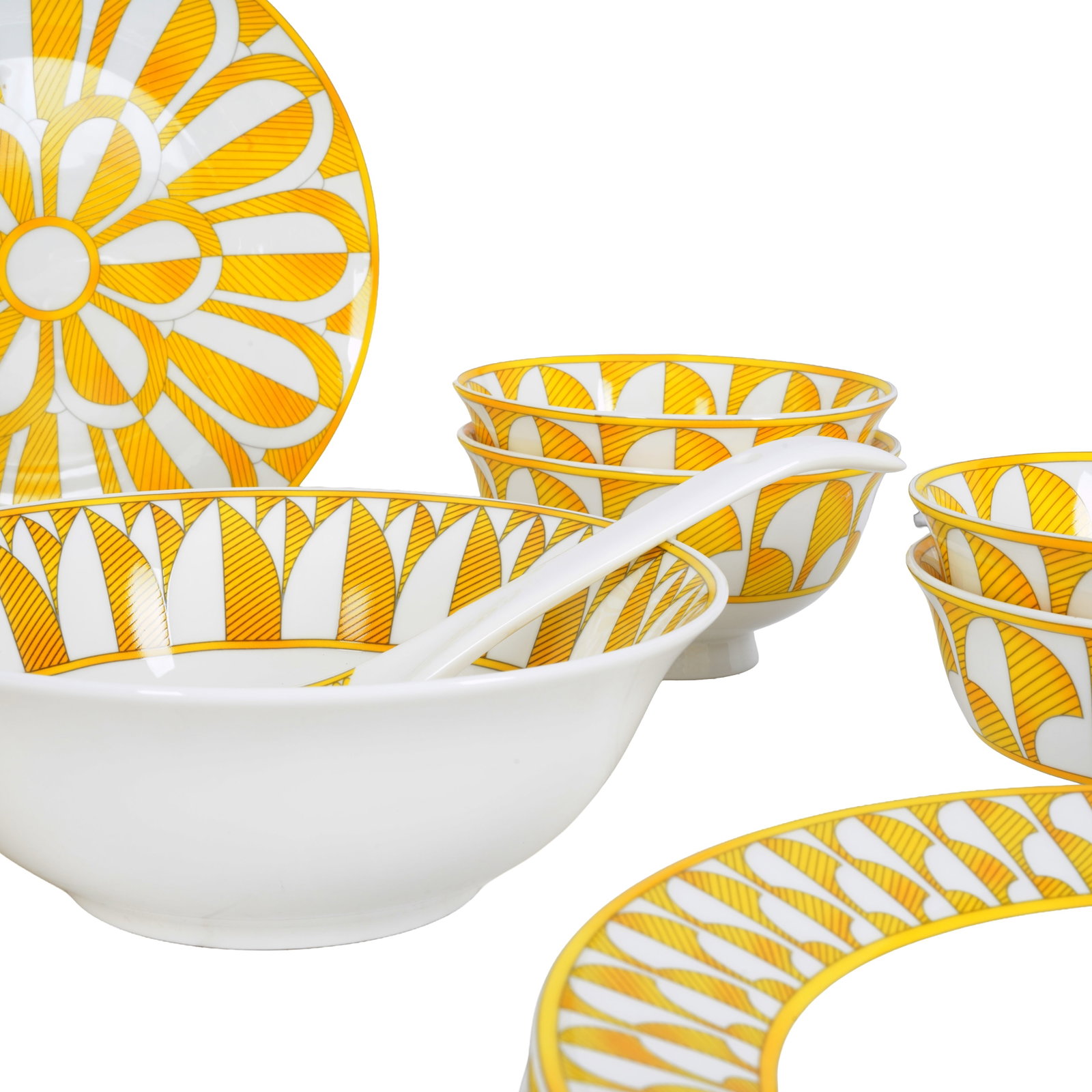 Arielle de Brichambaut for Hermes, France 'Soleil d'Hermes' dinner service - 6