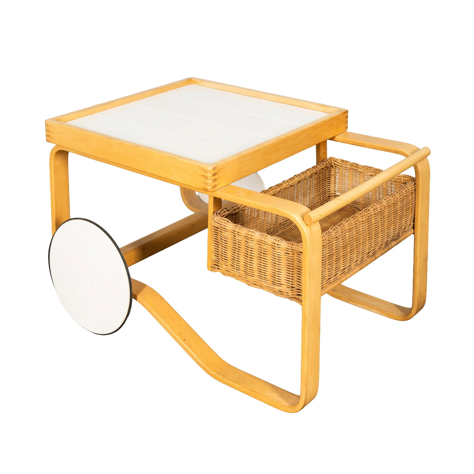 Alvar Aalto (Finnish 1898-1976) for Artek Tea Trolley 900 (1 of 3)