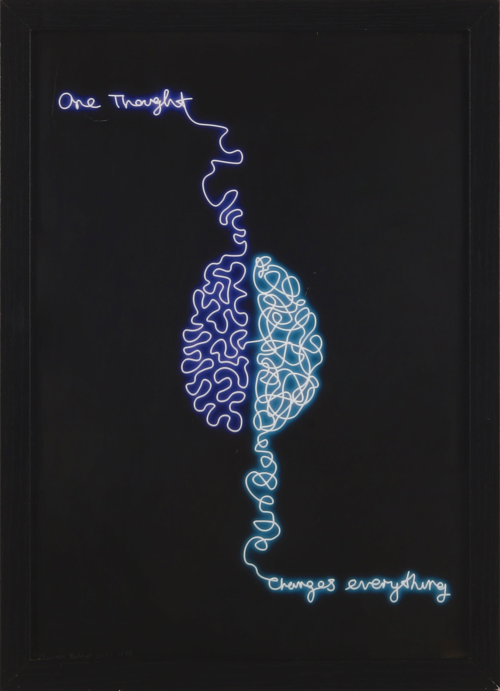§ Lauren Baker (British, b.1982) One Thought Changes Everything - 2