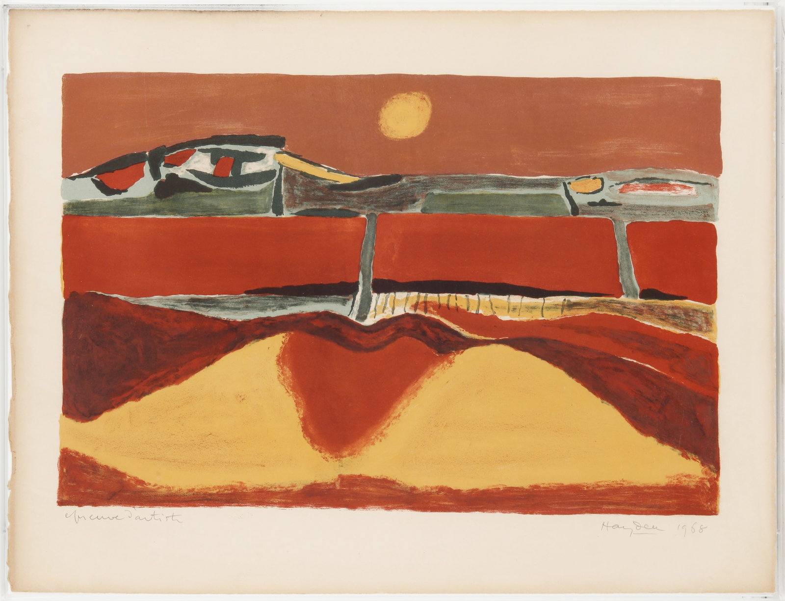 § Henri Hayden (Polish, 1883-1970) Le Soleil (The Sun) - 2