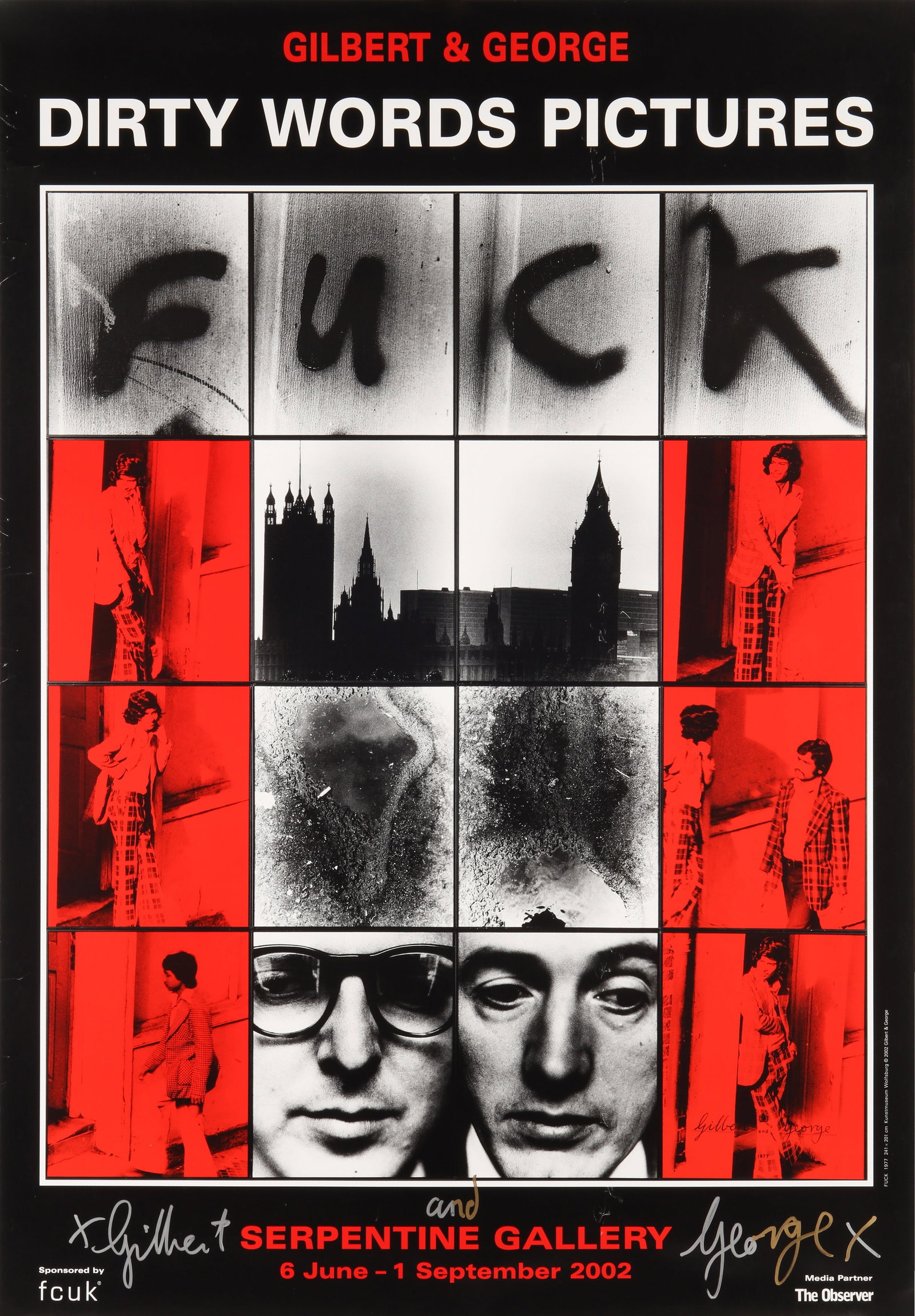 § Gilbert & George (British b.1943 & b.1942) Dirty Words Pictures - 3
