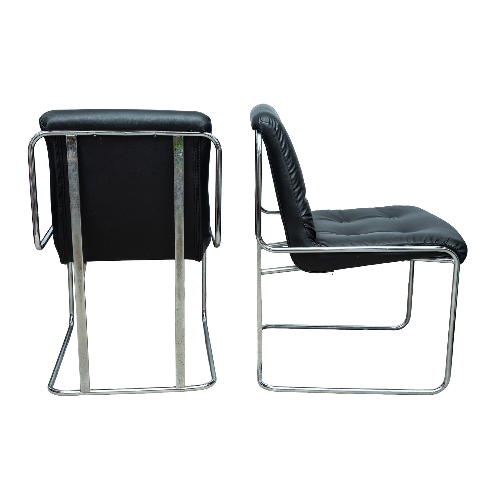 Gastone Rinaldi (Italian 1920 to 2006) for Rima Pair of cantilever armchairs - 2