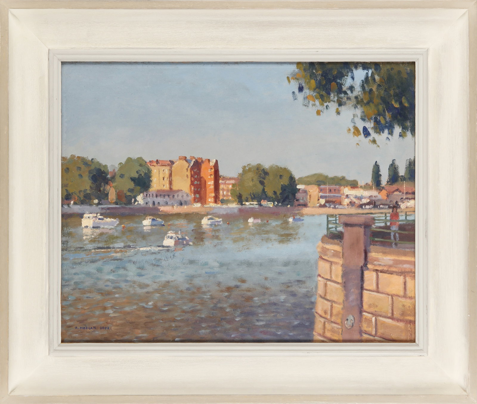 § Ronald Morgan (British, 1936-2019) July Afternoon Putney 2002 - 2