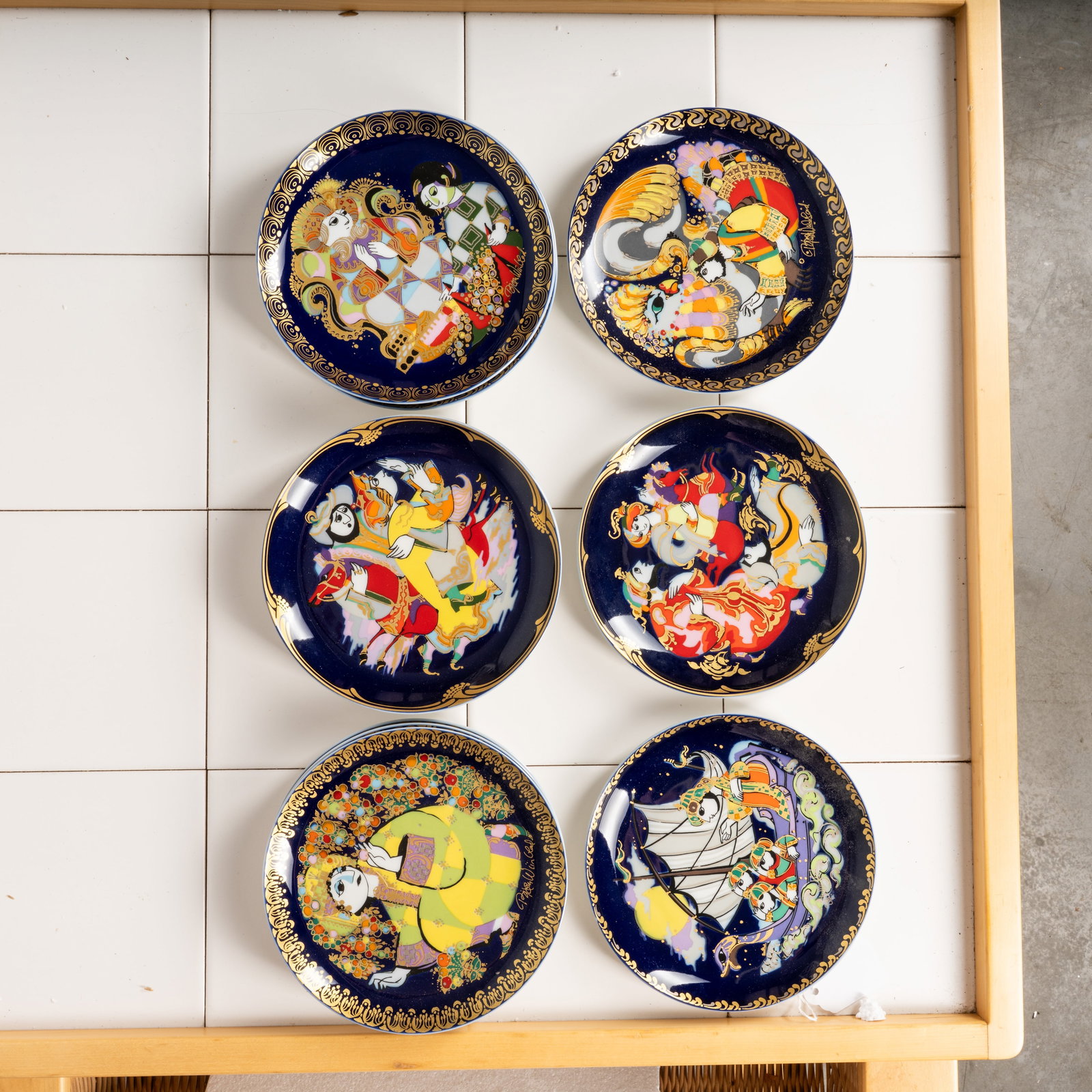 Bjørn Wiinblad (Danish 1918-2008) for Rosenthal Collection of Wall Plates - 5