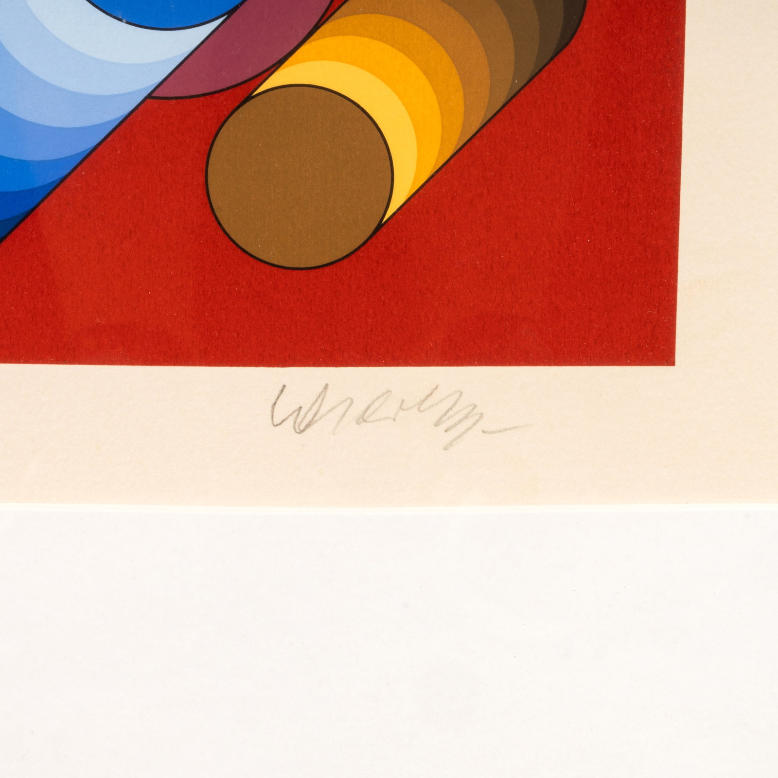 § Victor Vasarely (Hungarian/French, 1906-1997) Oslop 3 - 3