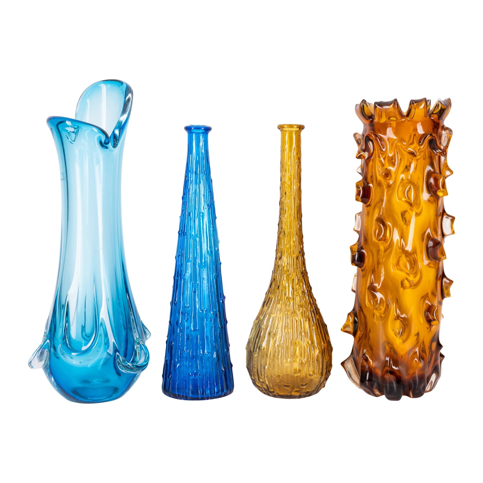 Mid Century, Europe Collection of art glass vases - 3