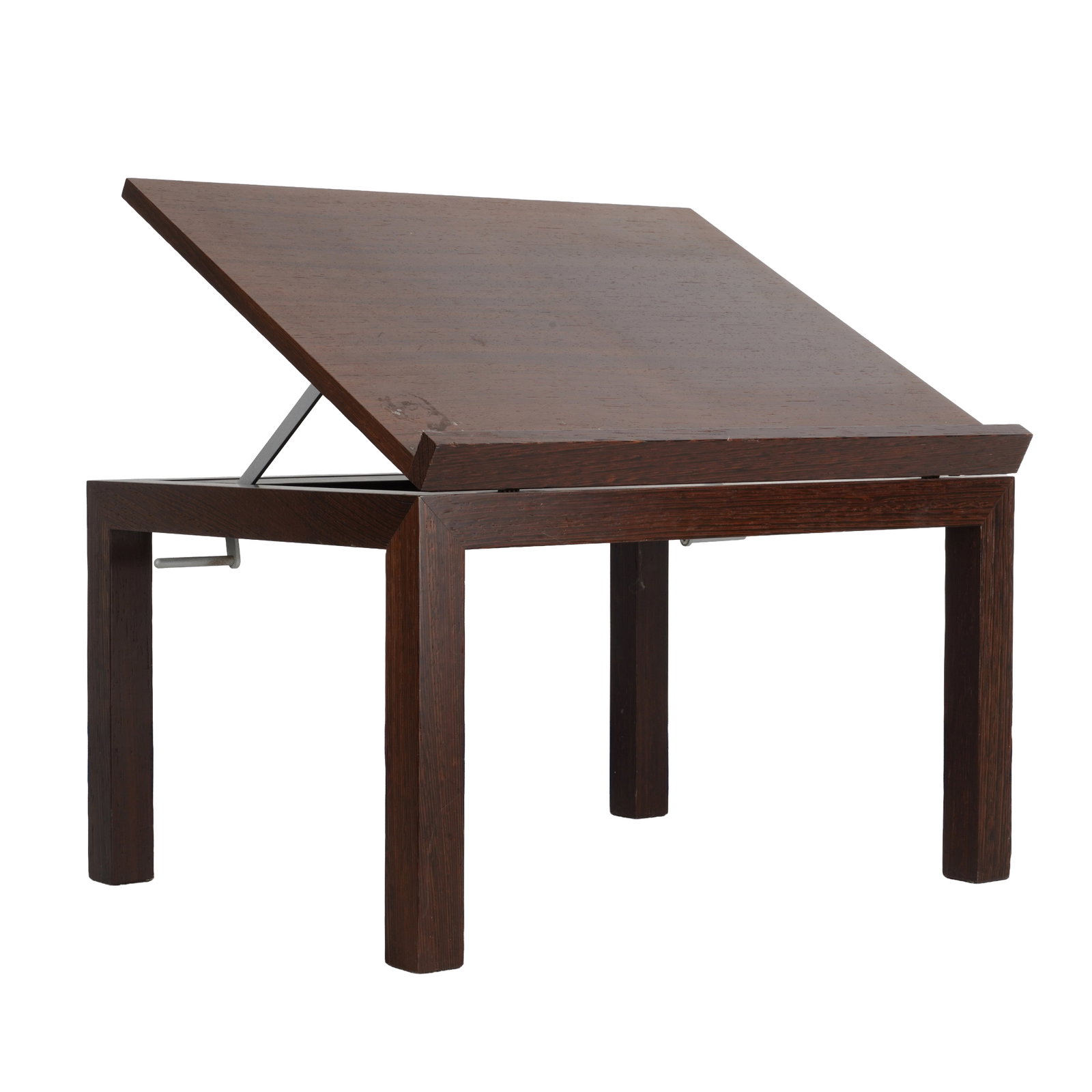 Cassina, Italy Side/Reading Table: Cassina, Italy Side/Reading Table Contemporary Wood Applied Cassina label to underside 27cm high x 45cm wide x 35cm deep