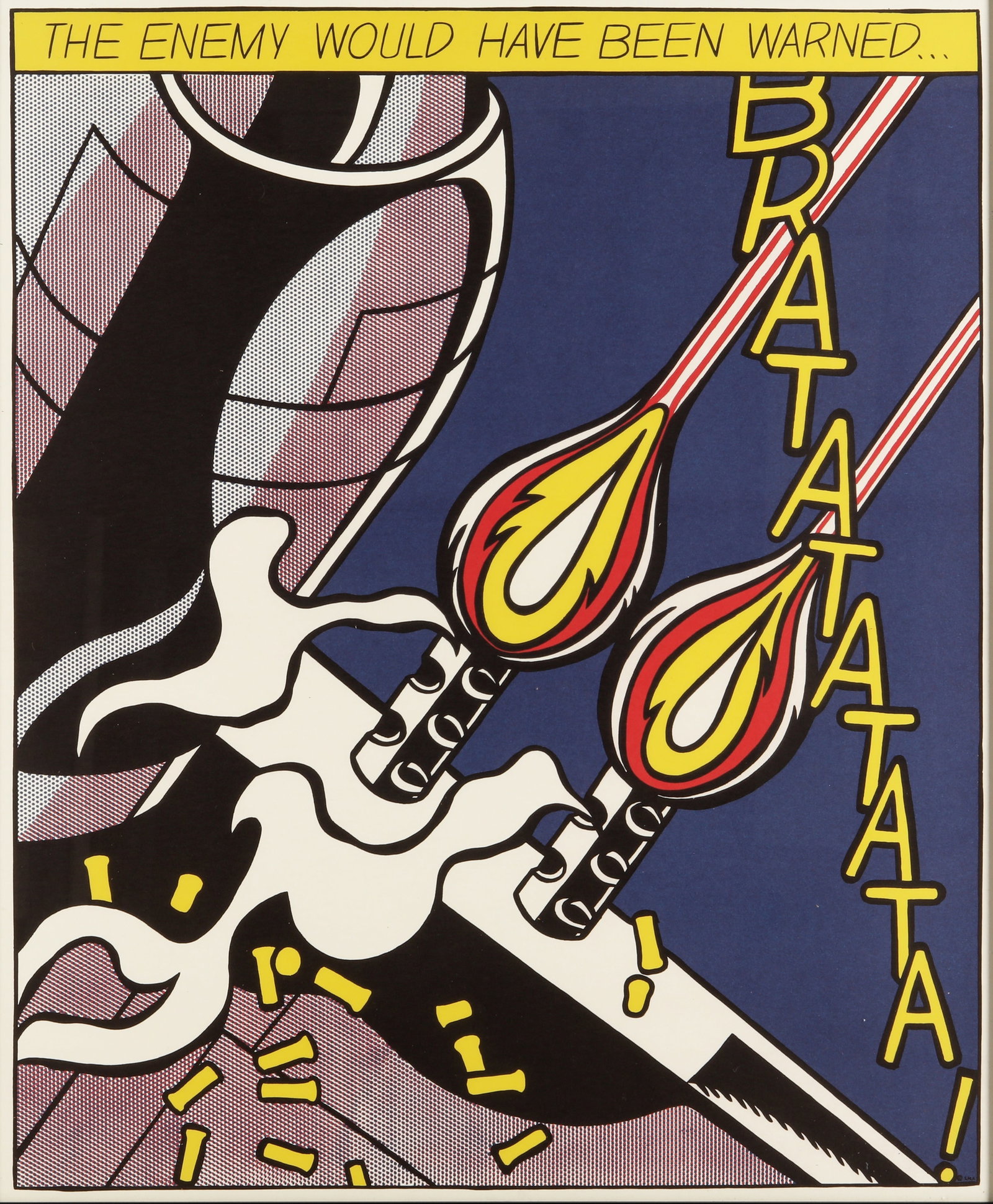 After Roy Lichtenstein (American, 1923-1997) As I Opened Fire (Triptych) - 4