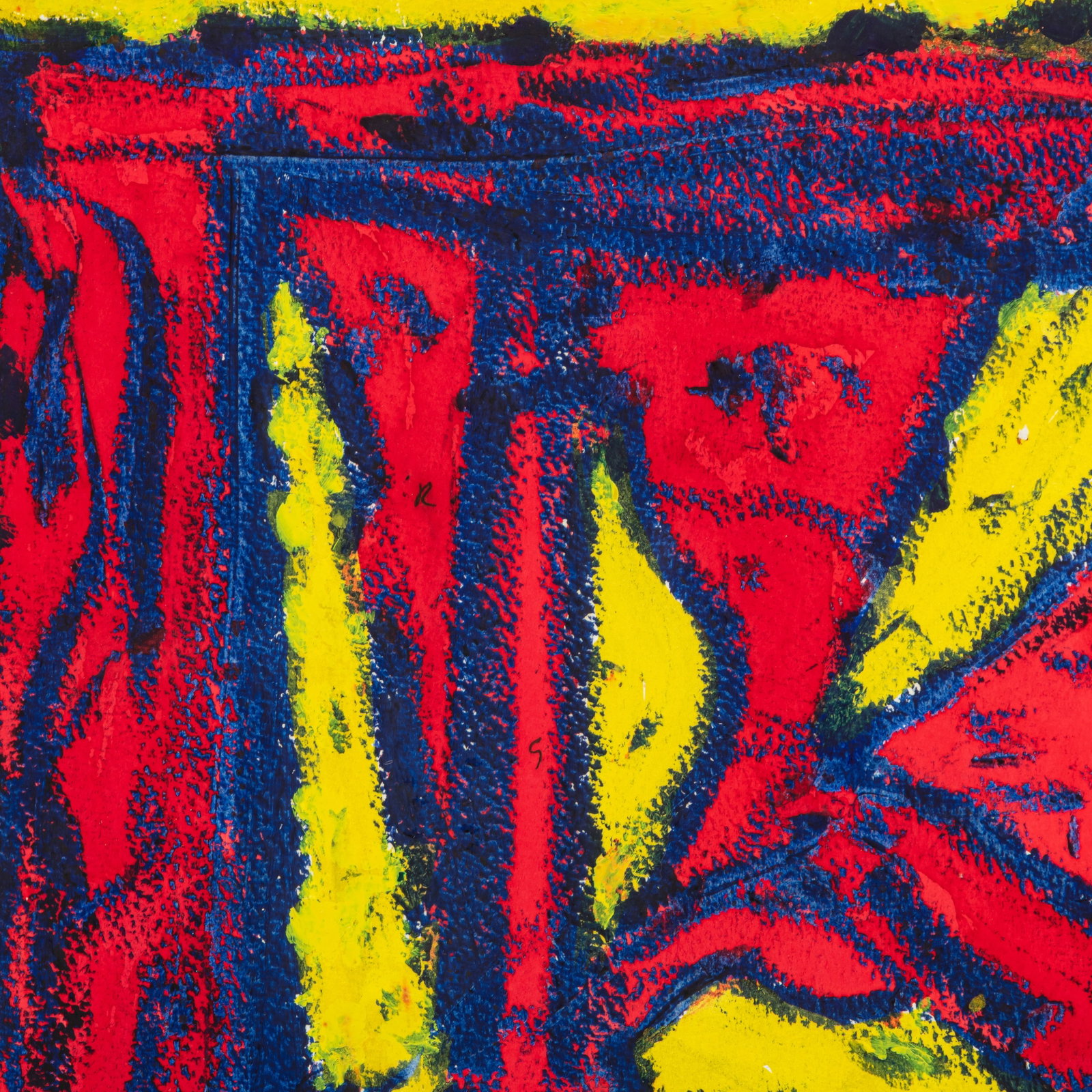§ William Gear R.A. (British, 1915-1997) Red Curtain - 5