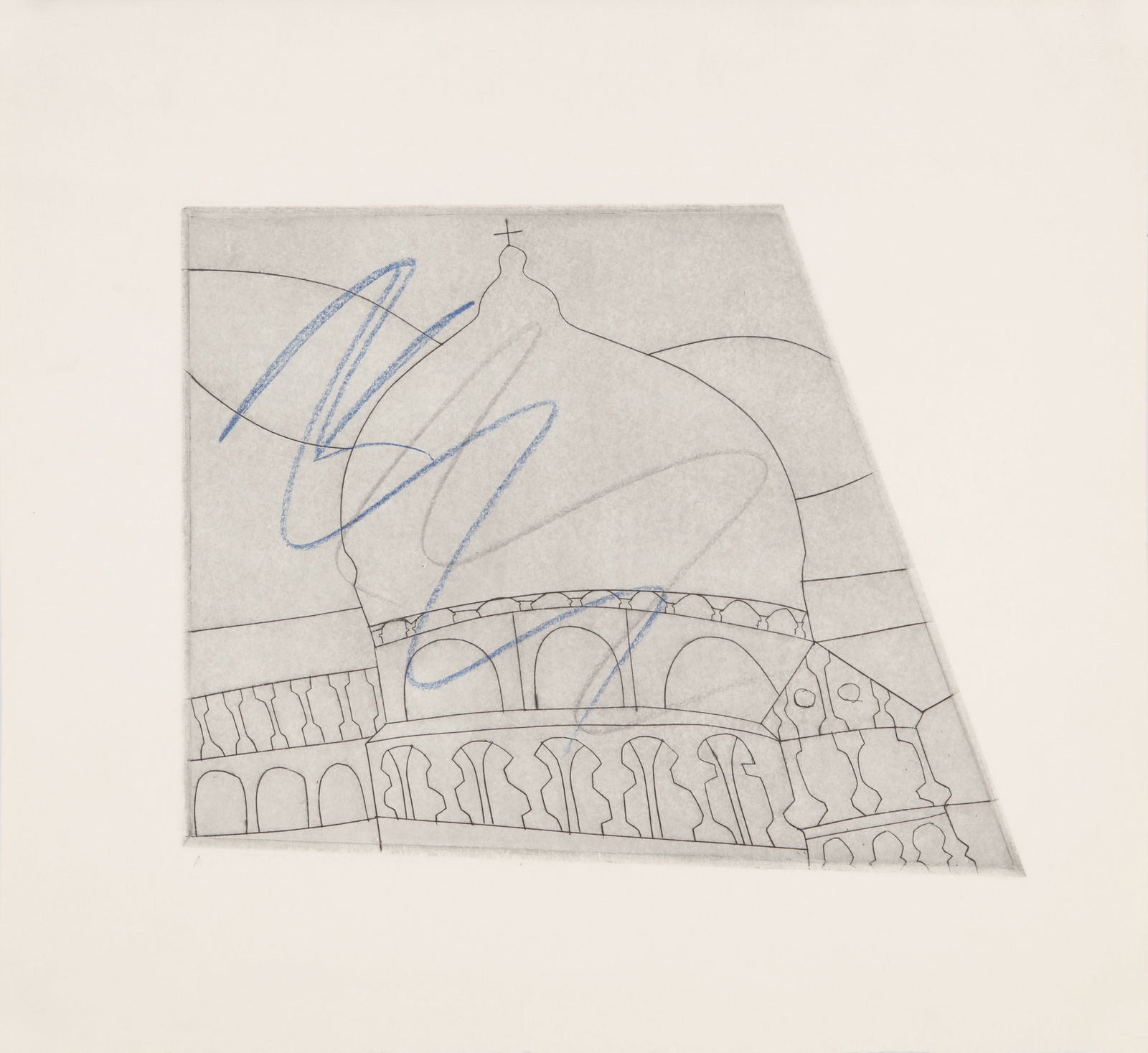 Ben Nicholson O.M. (British, 1894-1982) Pisa [Lafranca 76] (1 of 1)