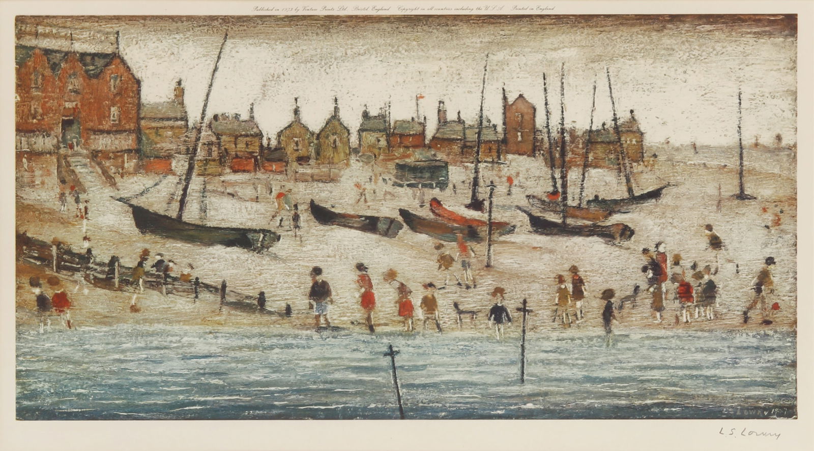 Laurence Stephen Lowry R.A. (British, 1887-1976) Deal Beach (1 of 1)