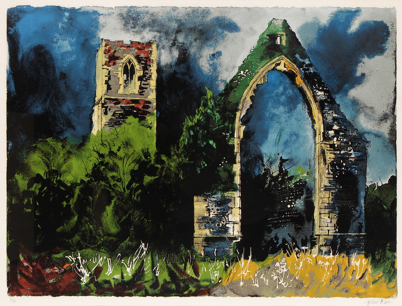 John Piper C.H. (British, 1903-1992) Babingley Church [Levinson 371] (1 of 1)
