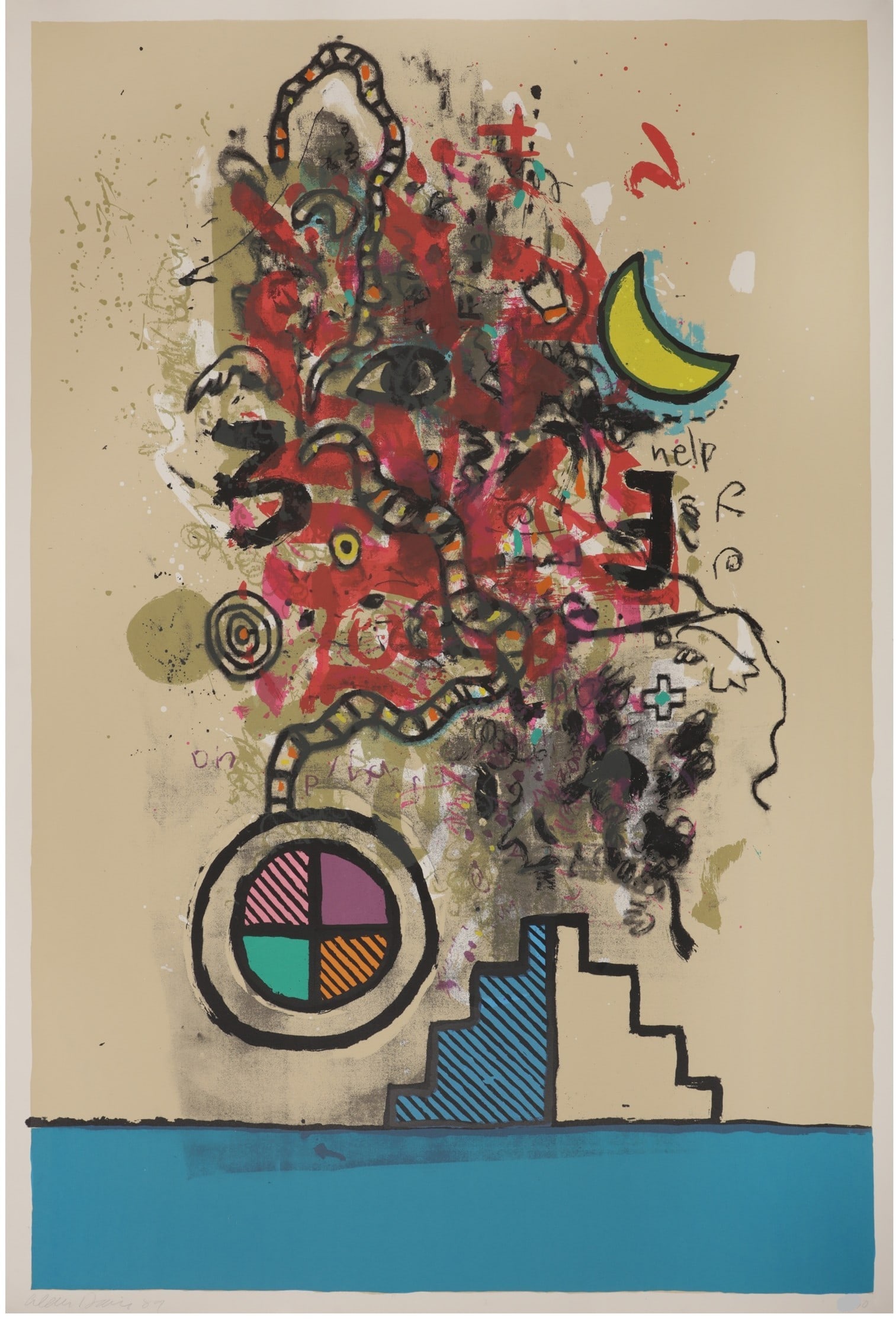 Alan Davie C.B.E. R.A. (British, 1920-2014) Magic Circles (1 of 1)