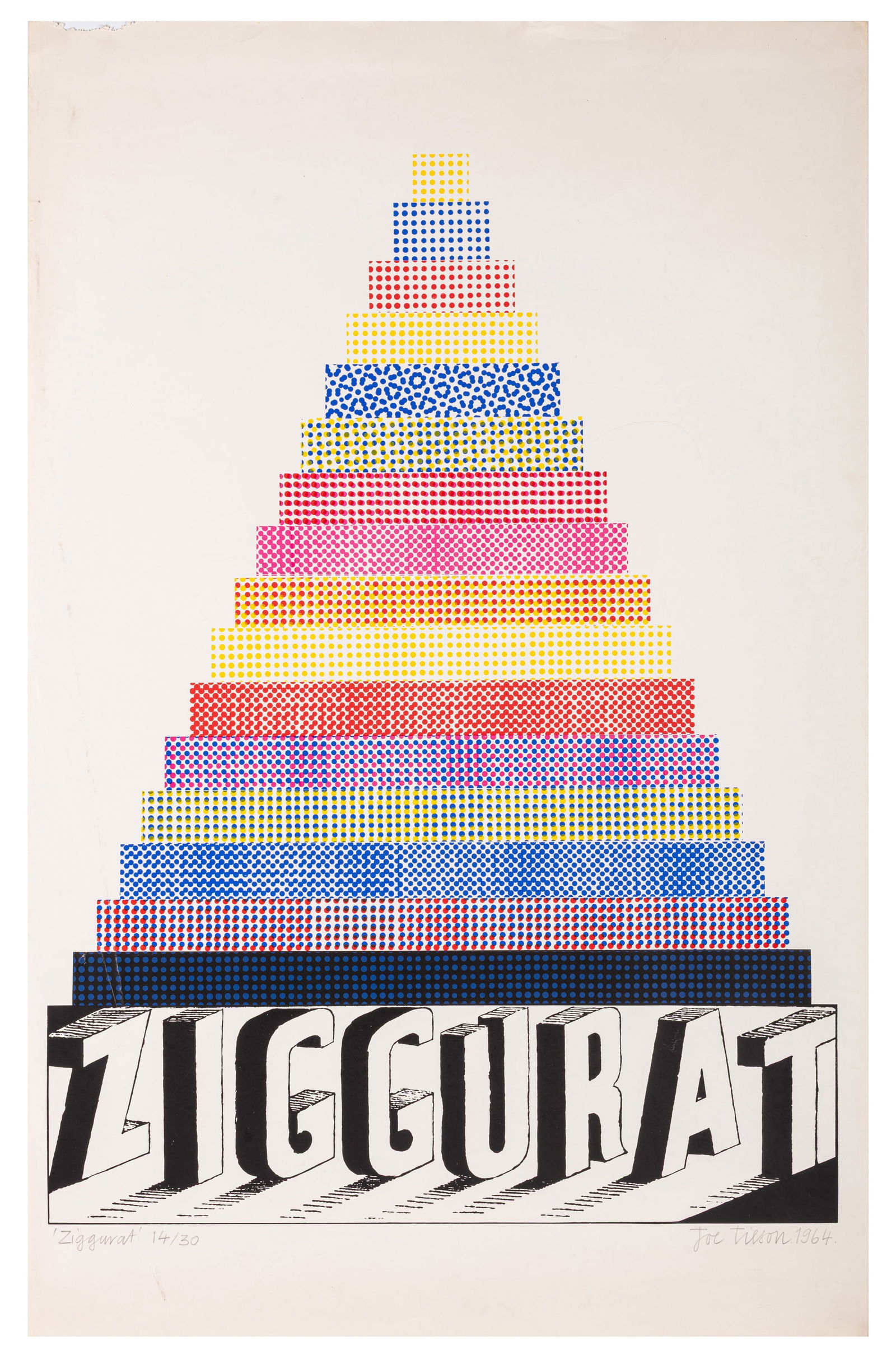 Joe Tilson (British 1928-2023) Ziggurat (1 of 1)