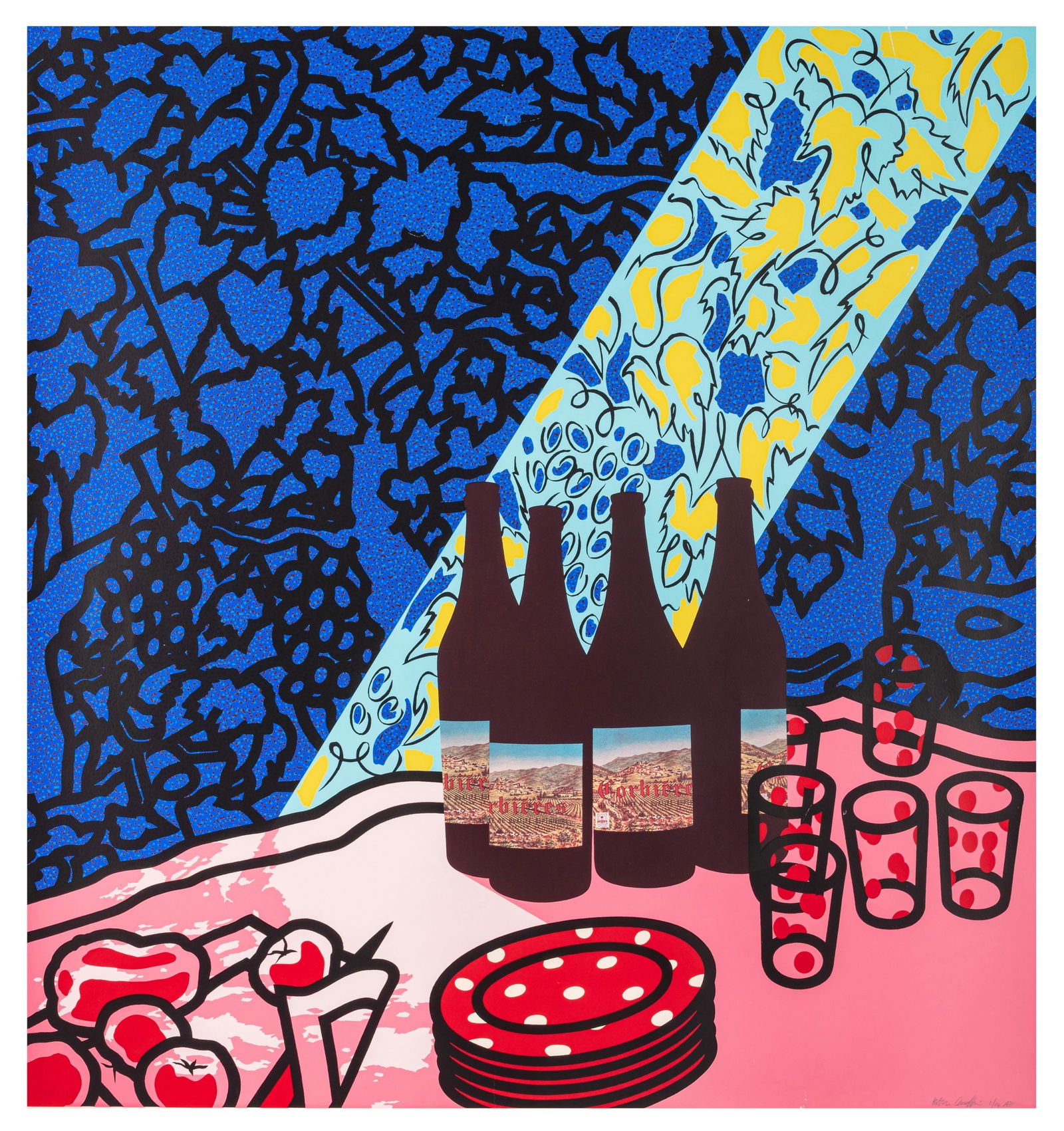 Patrick Caulfield R.A. C.B.E. (British, 1936-2005) (1 of 1)