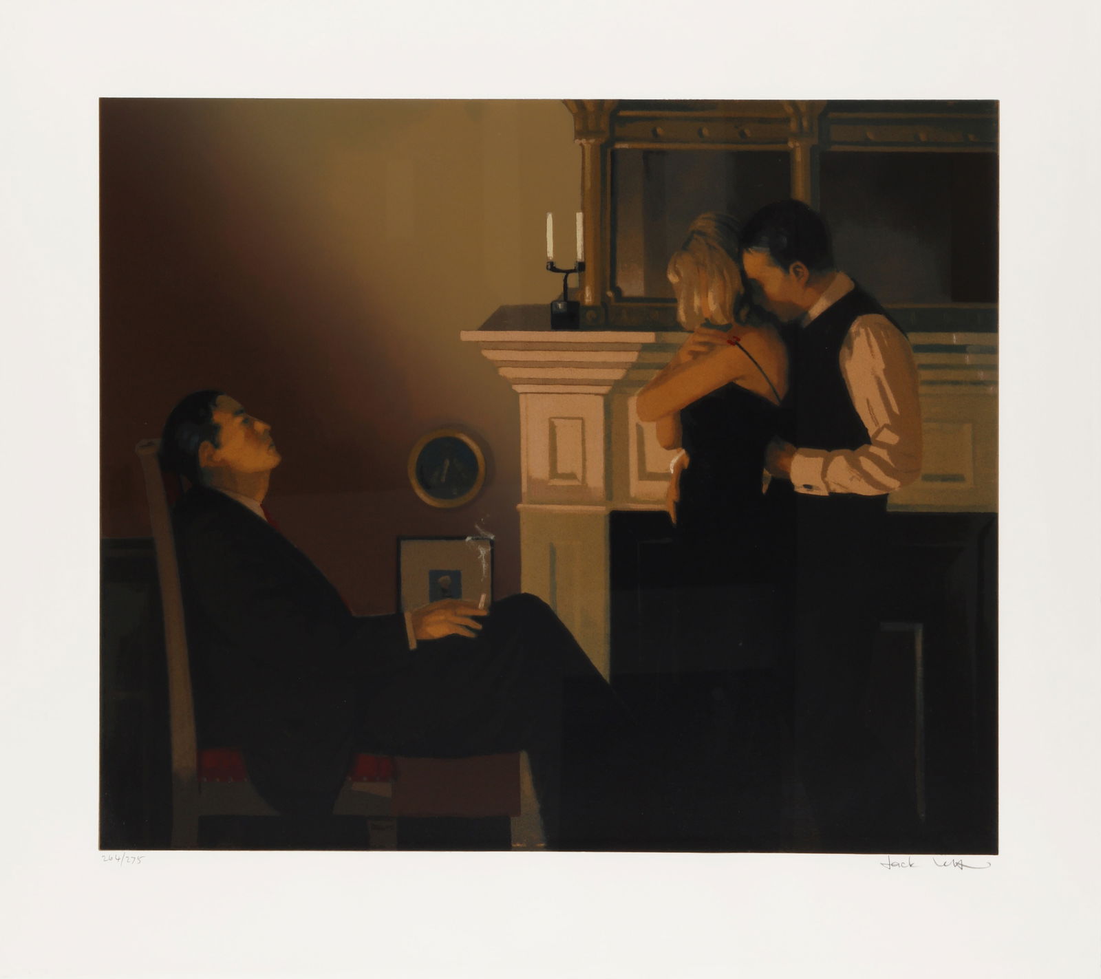 Jack Vettriano (British, 1951-2025) Beautiful Losers ll (1 of 1)